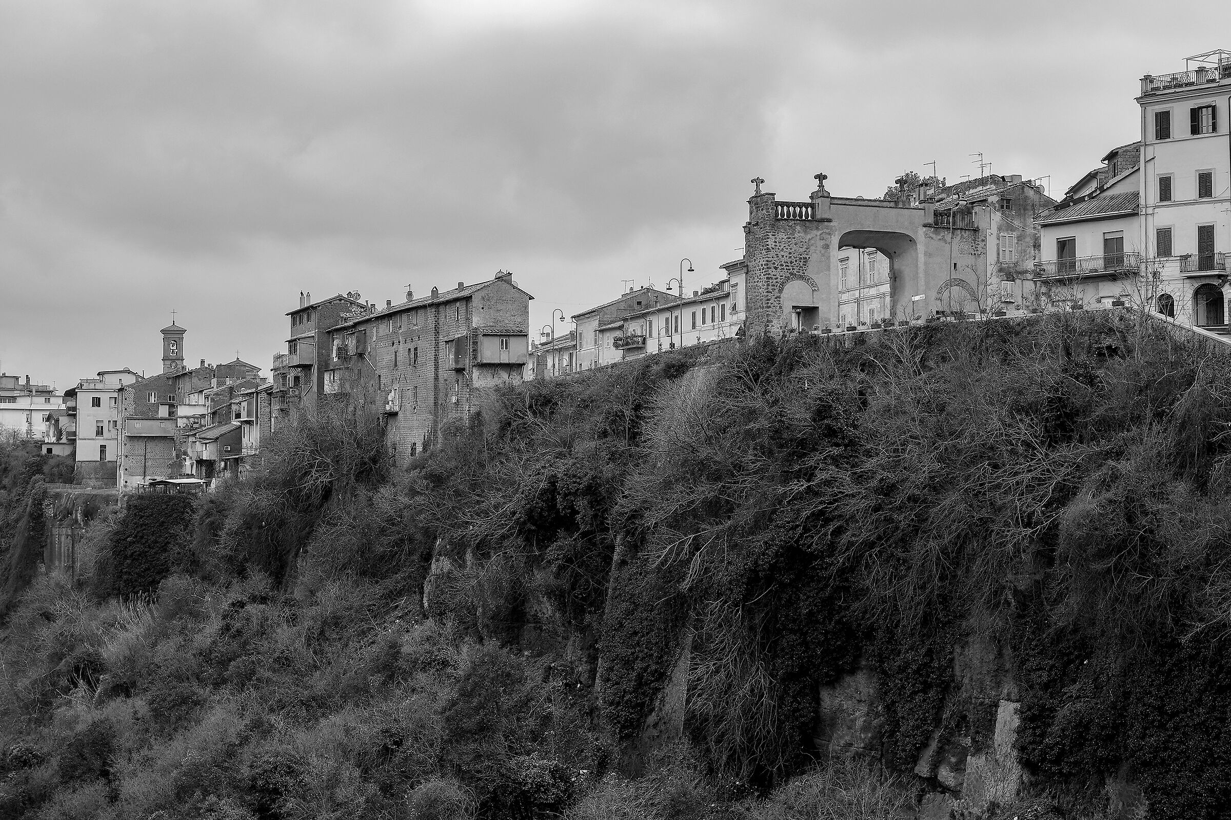 Above the cliff
