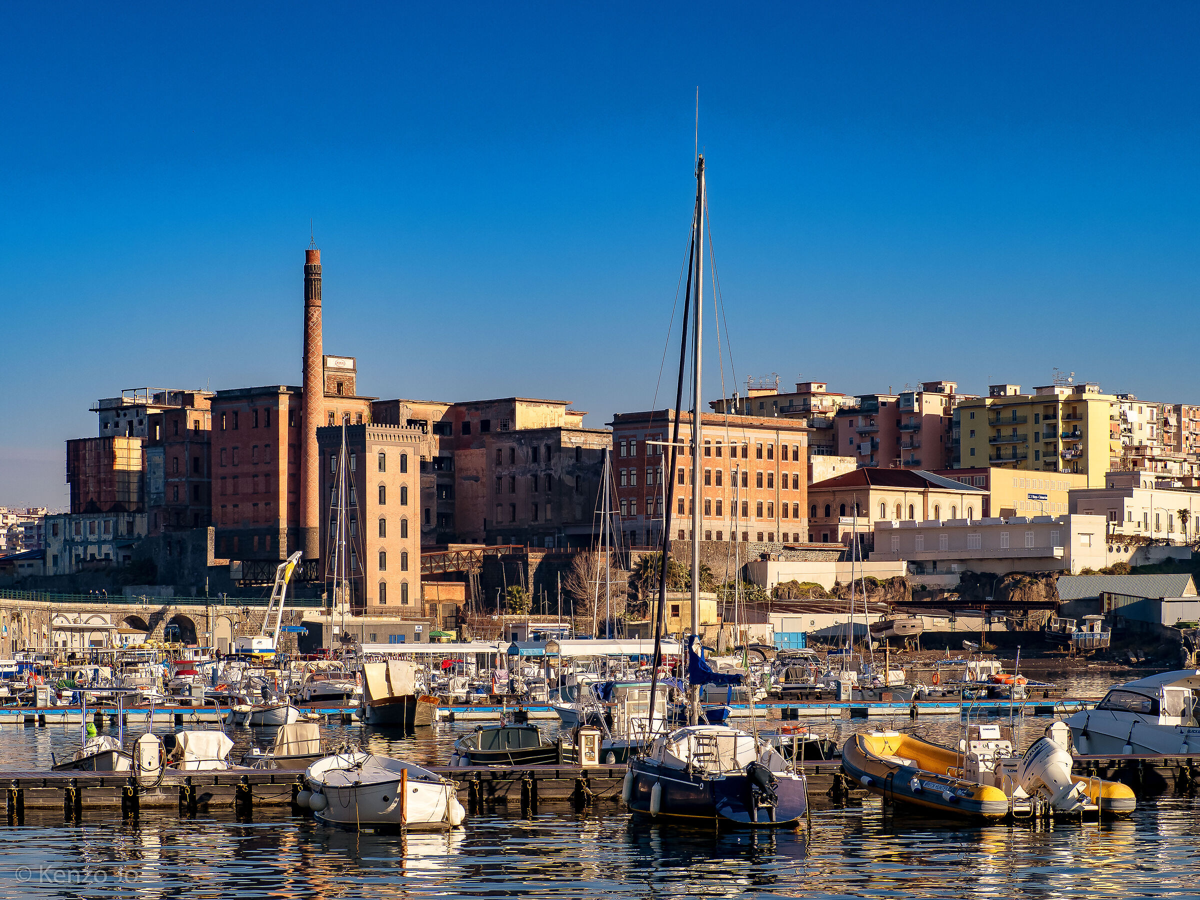 The story in the background