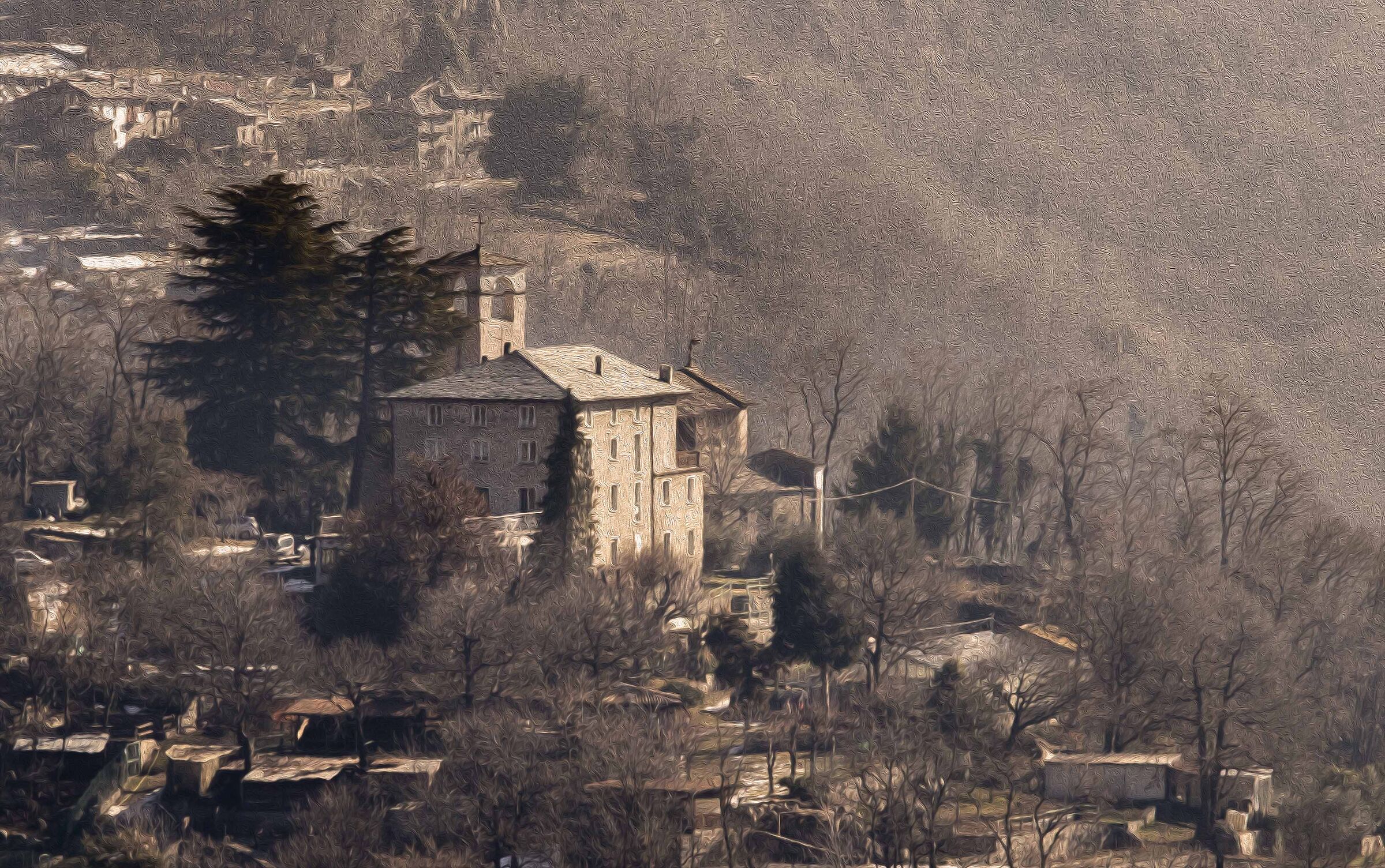 Tra i castagneti della bassa Valtellina