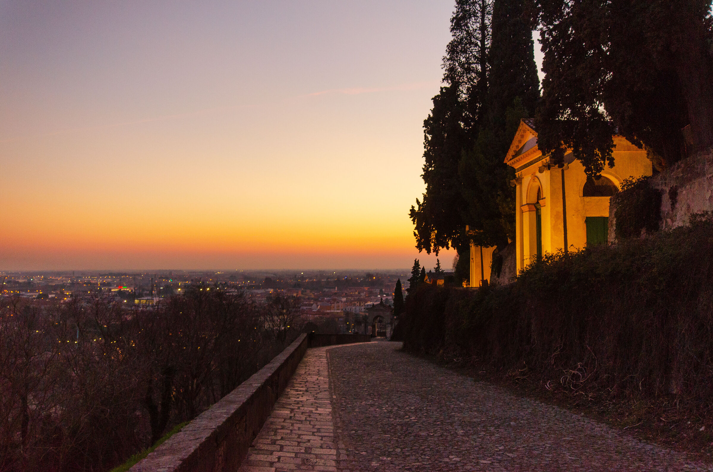 Sunset over the Jubilee Sanctuary