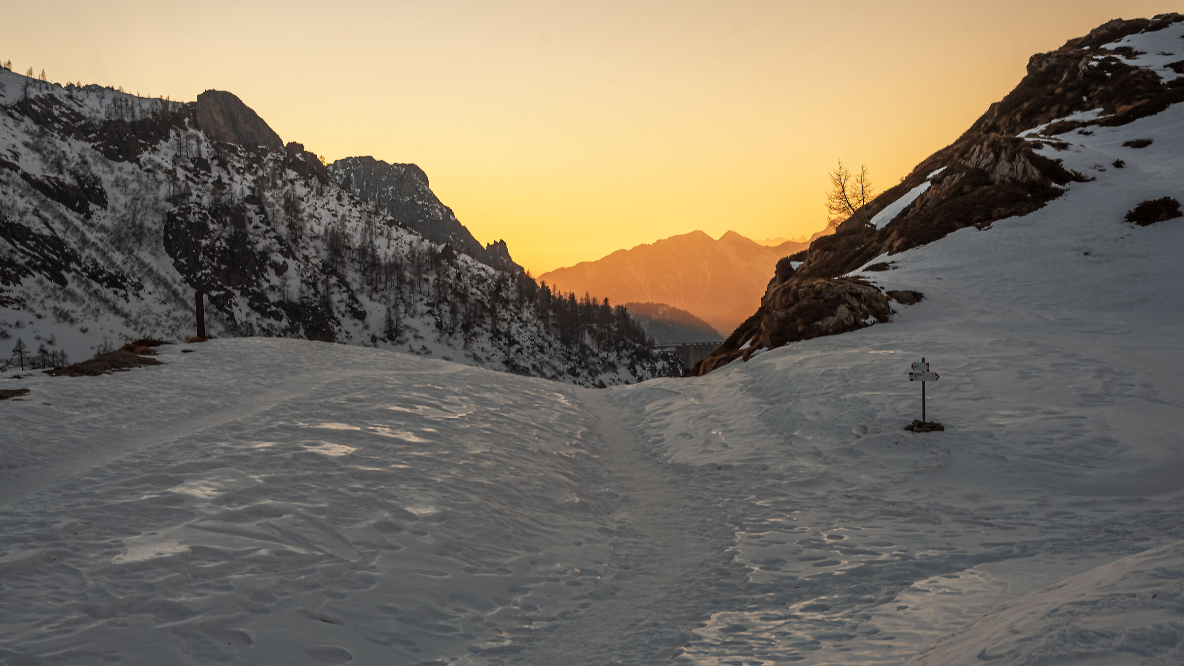 Sul sentiero di ritorno