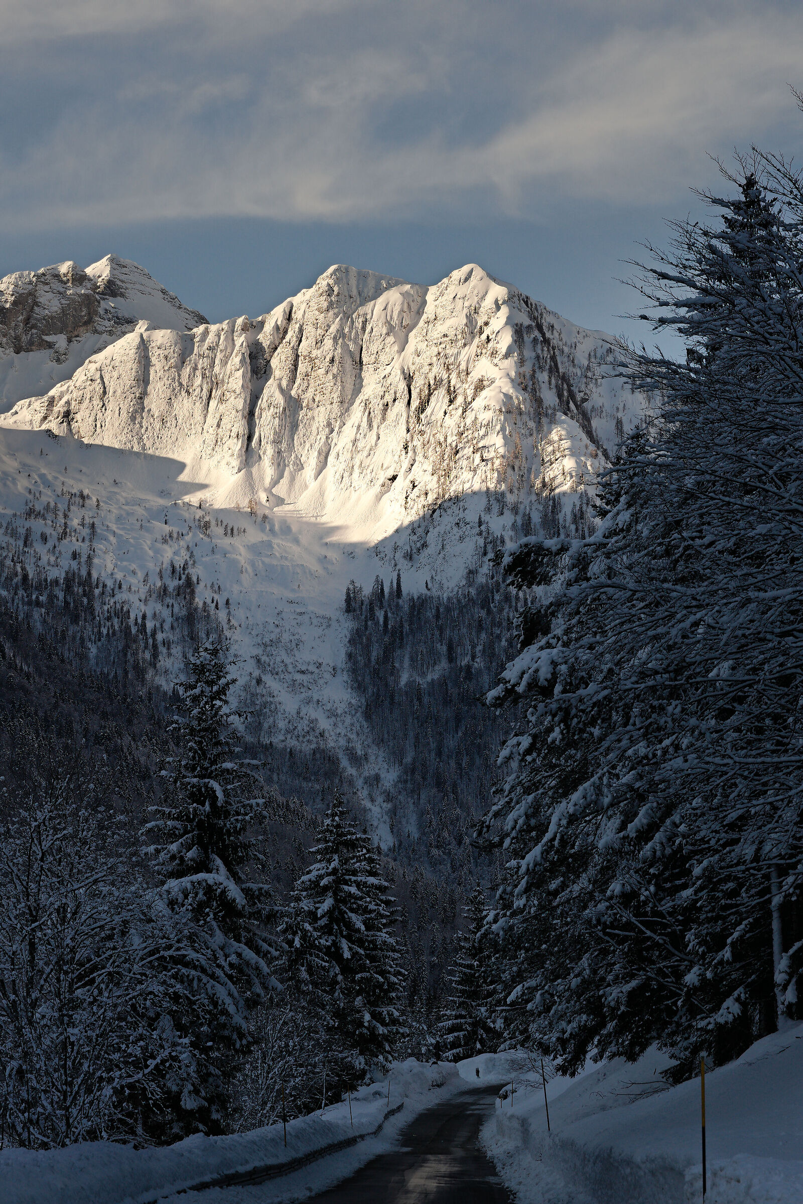 On the way to Lake Predil