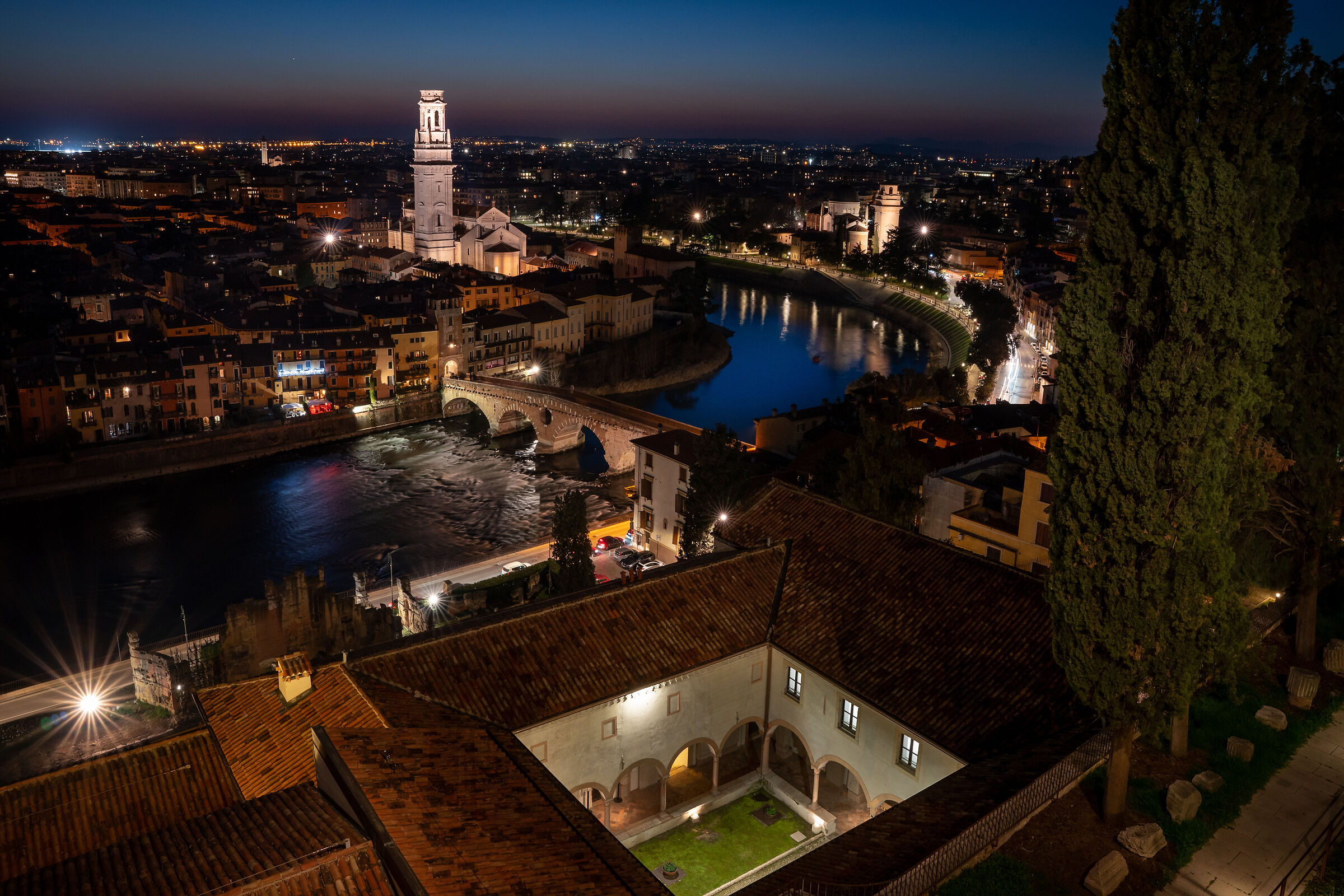 Verona now blue