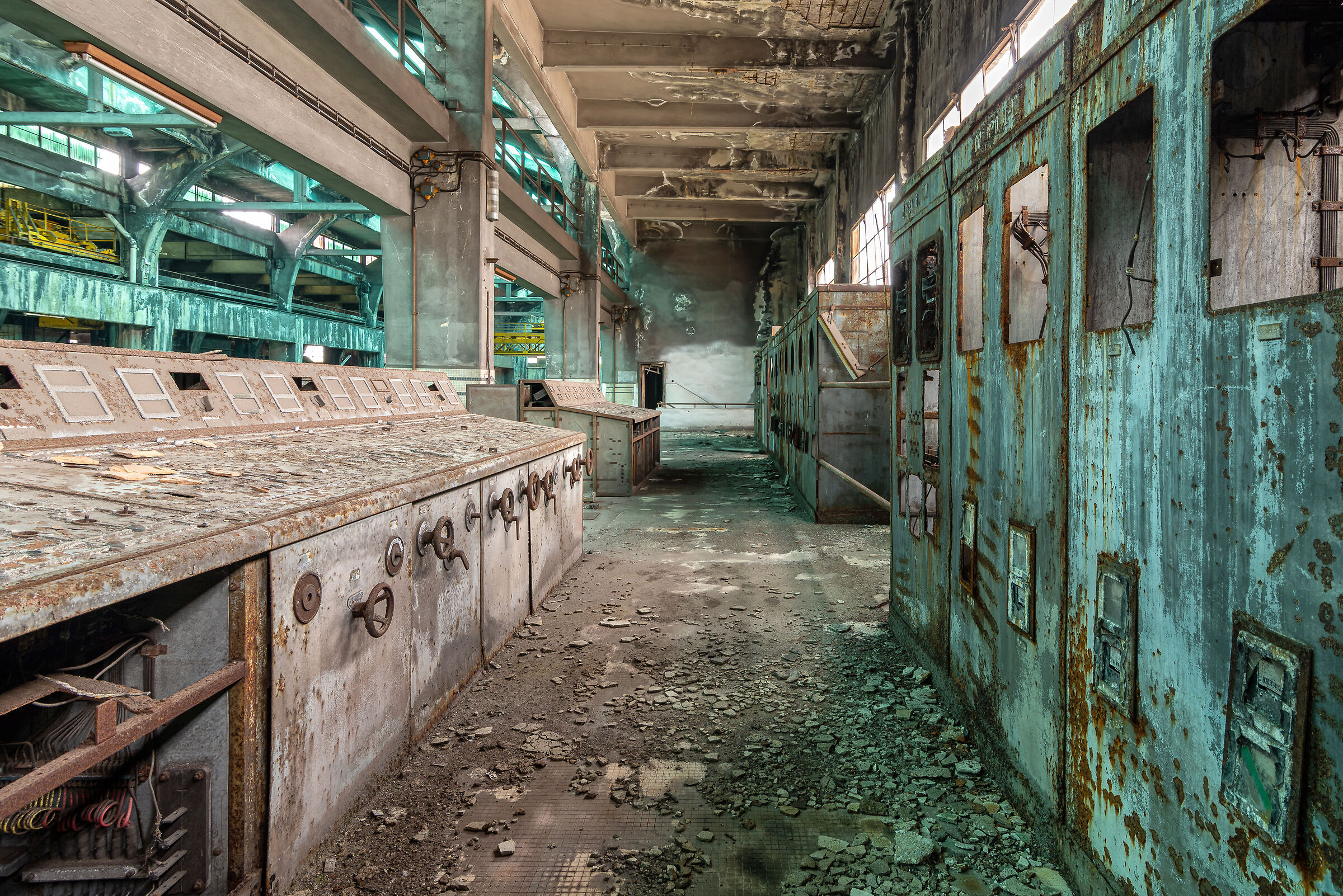 Abandoned power plant