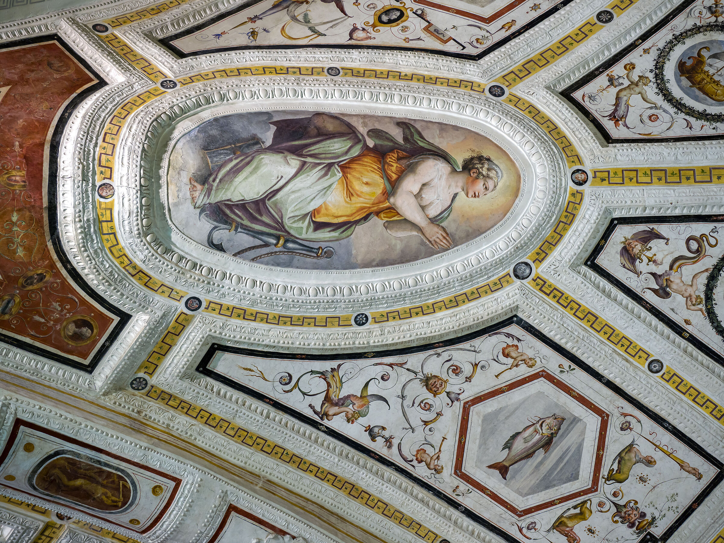 Sagrestia Vecchia-S.Anna dei Lombardi-particolare