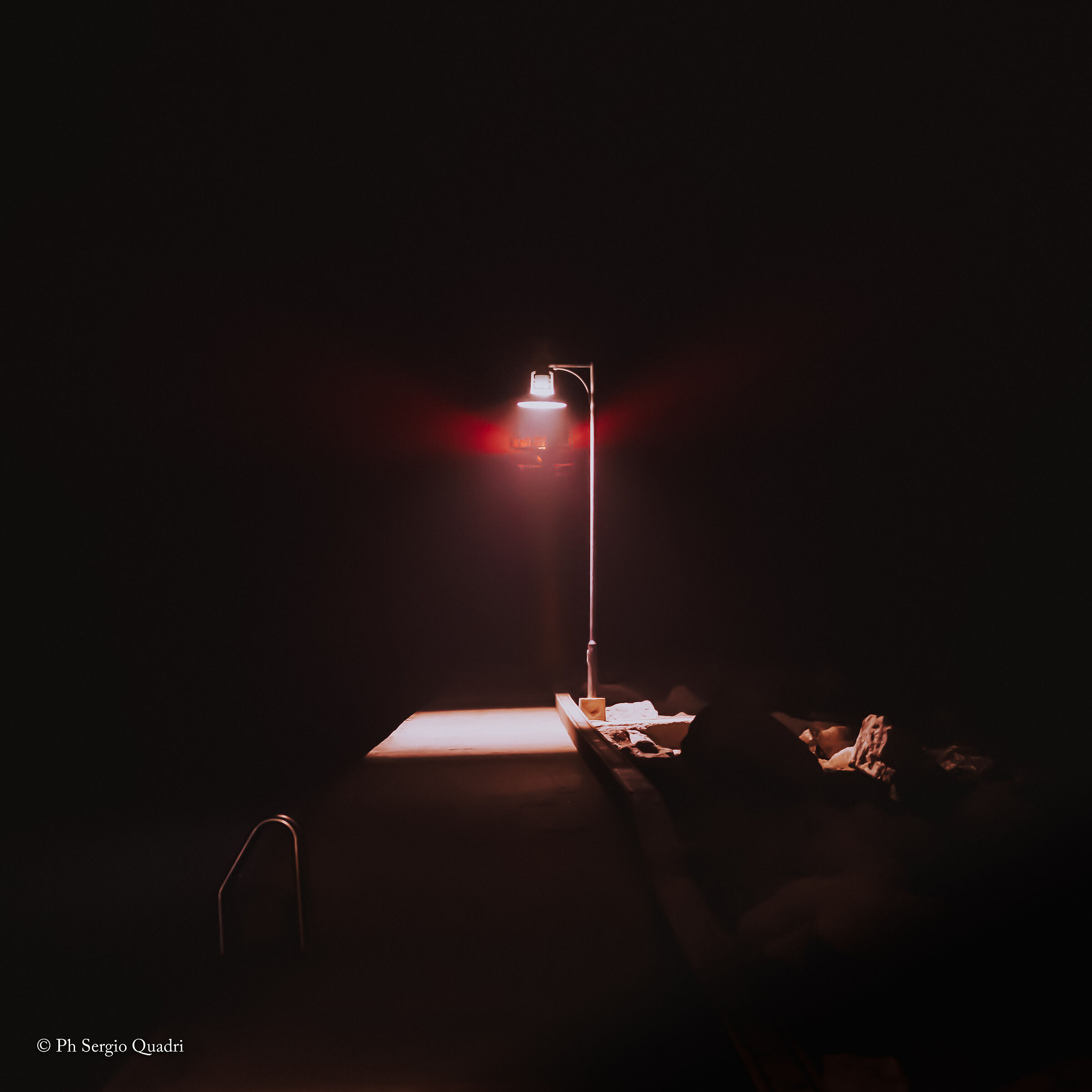 Luci e ombre sul molo