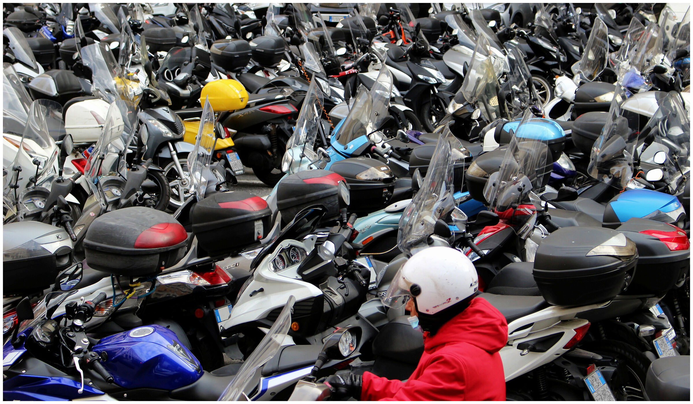 Tassellatura del parcheggio