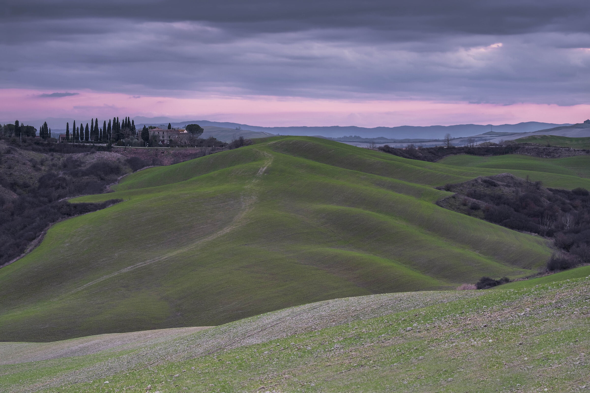 Sunset in Castelnuovo Berardenga (SI)