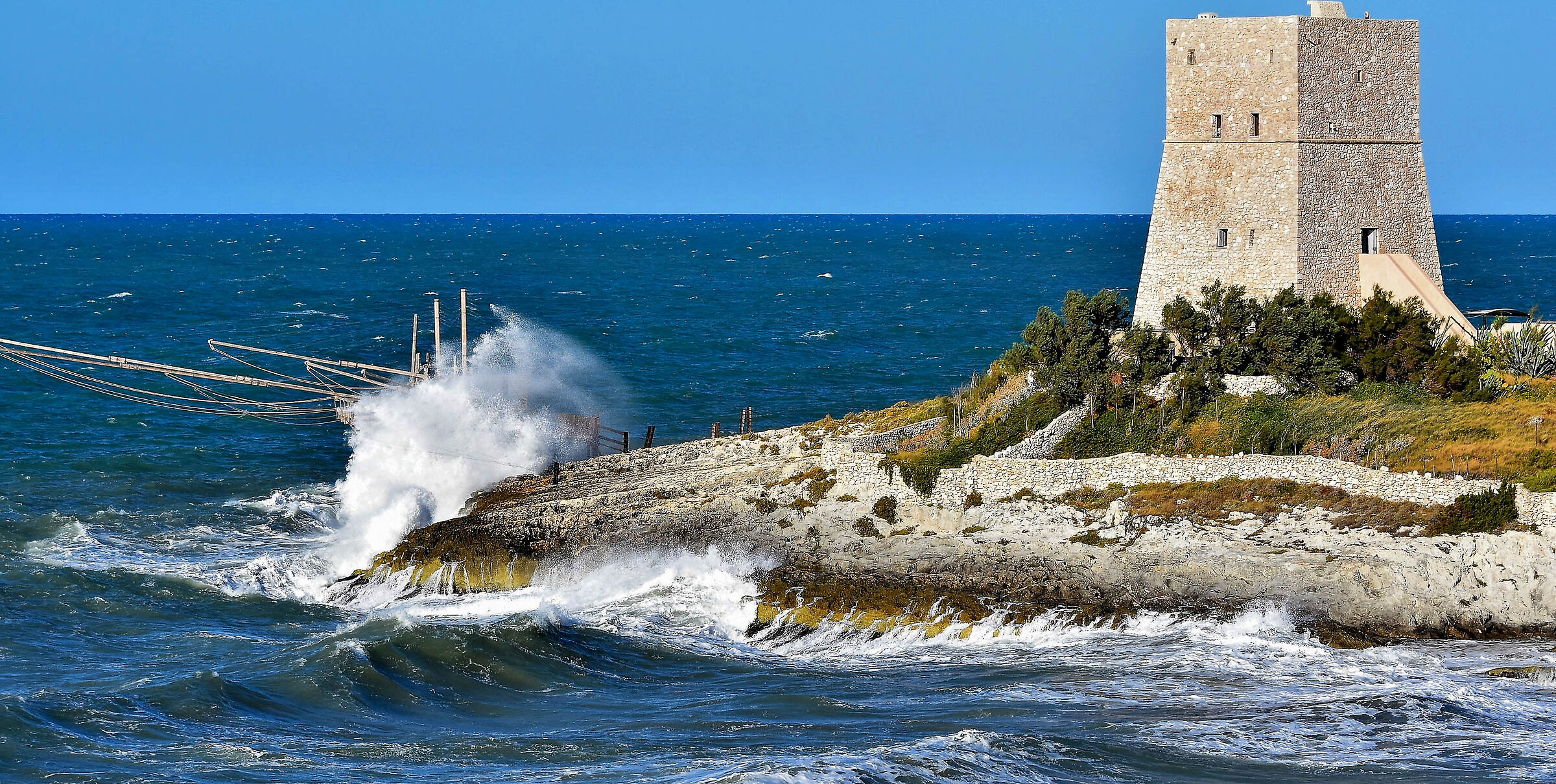 La torre e il trabocco