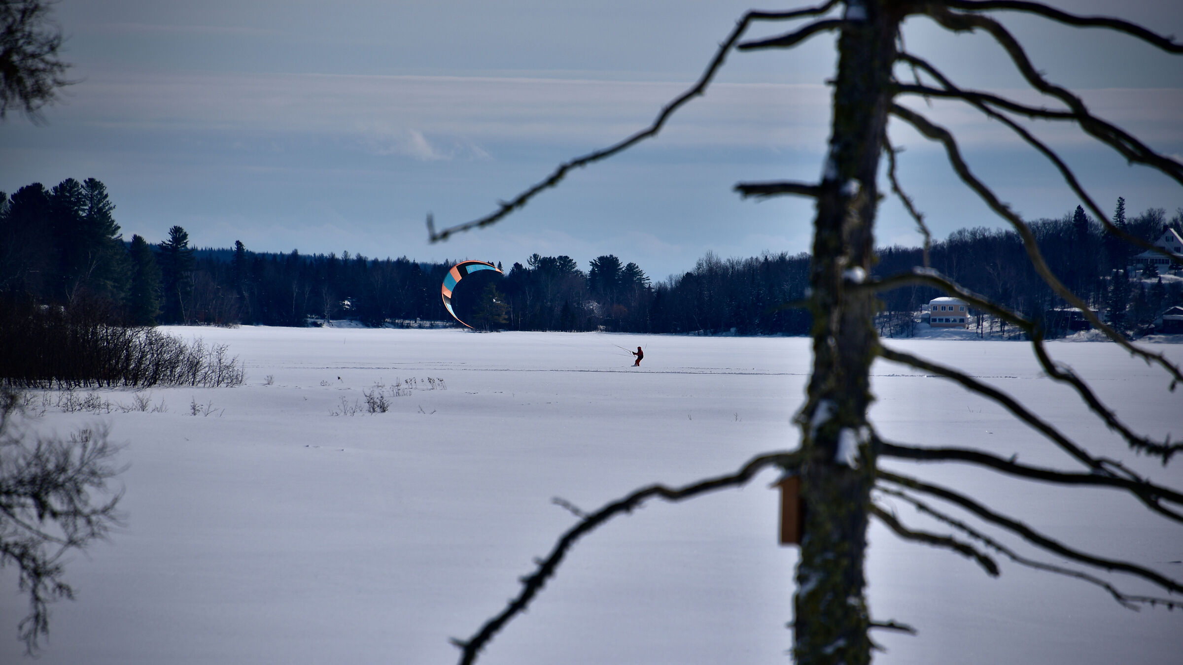 Si sta divertendo a Lac St-Charles - Quebec City