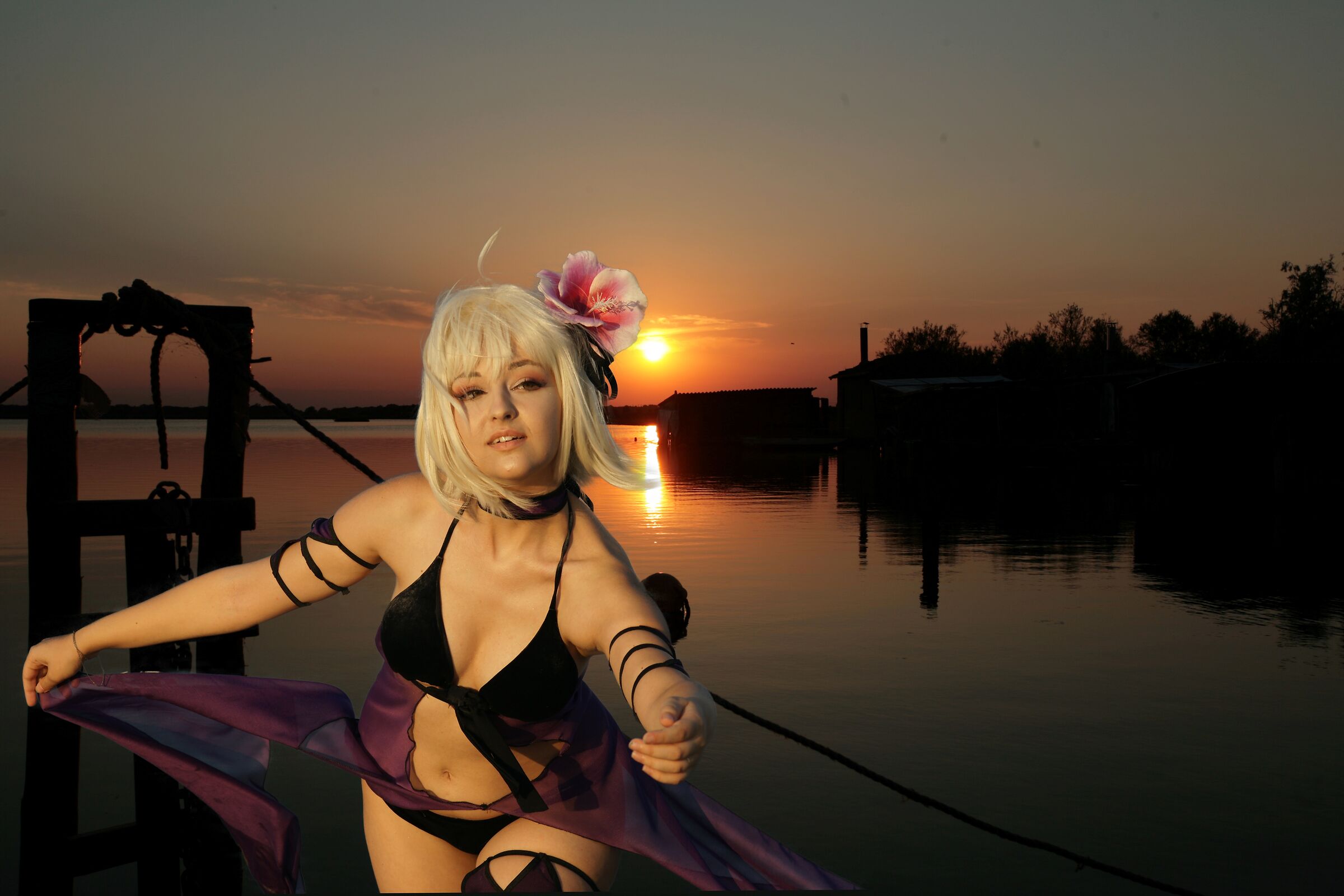 Tribute to the sunset