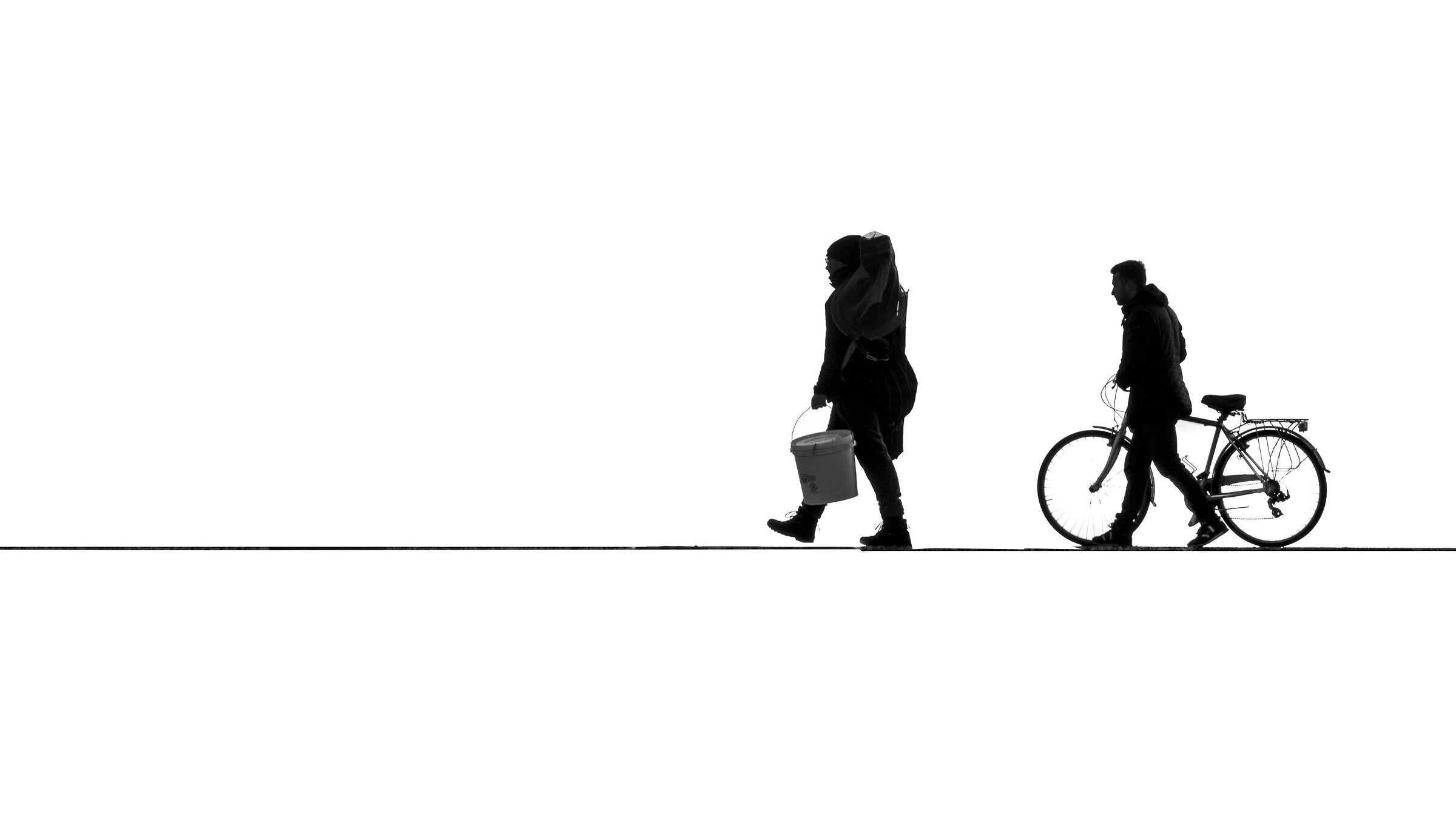 il pescatore e il ciclista