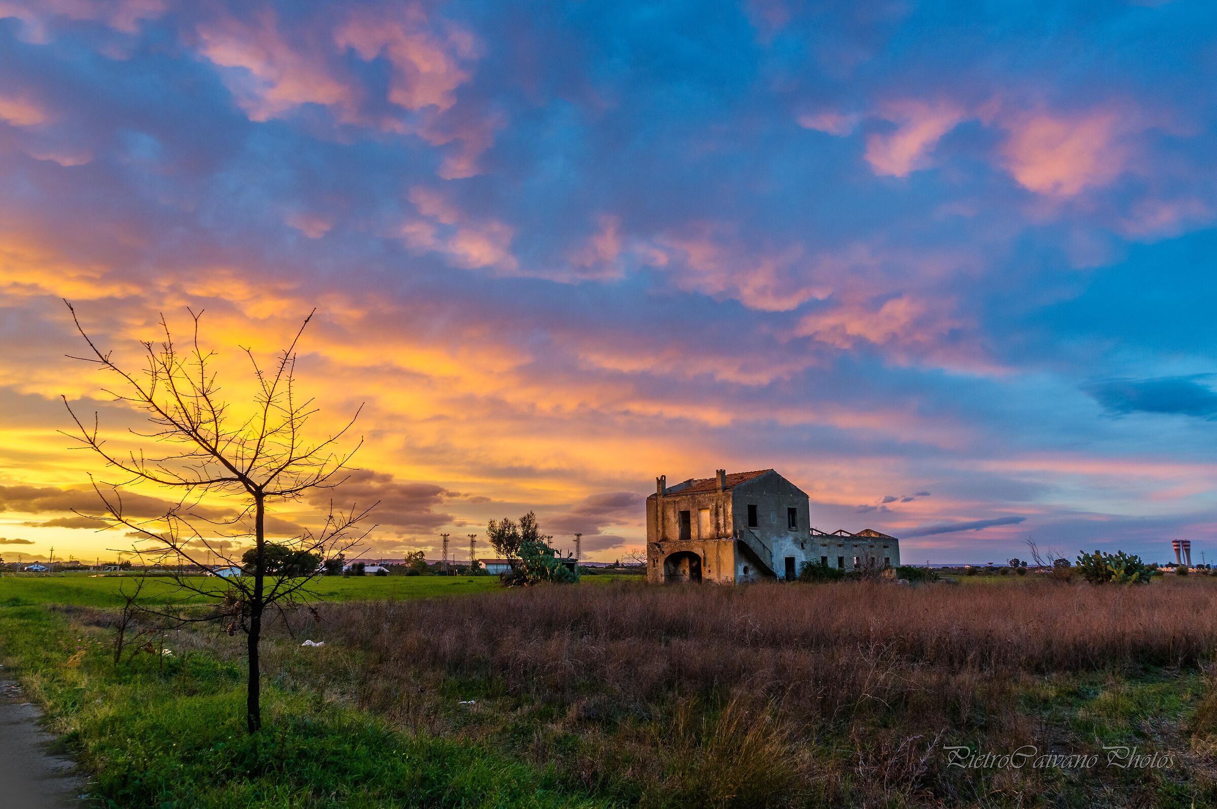 Un coloratissimo Tramonto