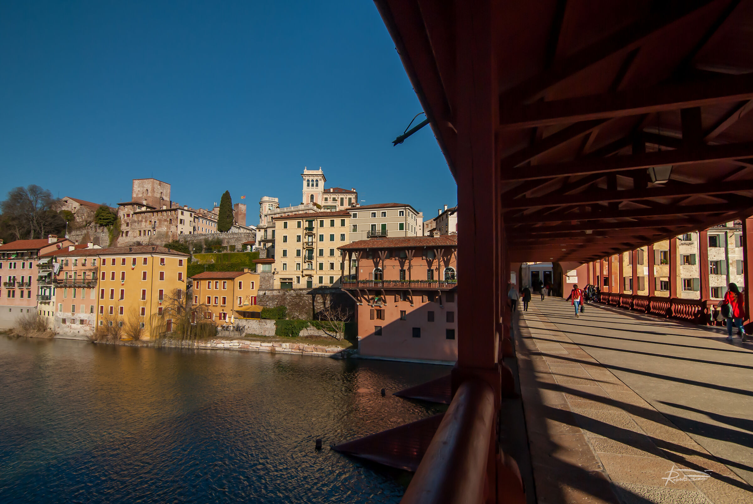 Dal ponte vecchio di Bassano