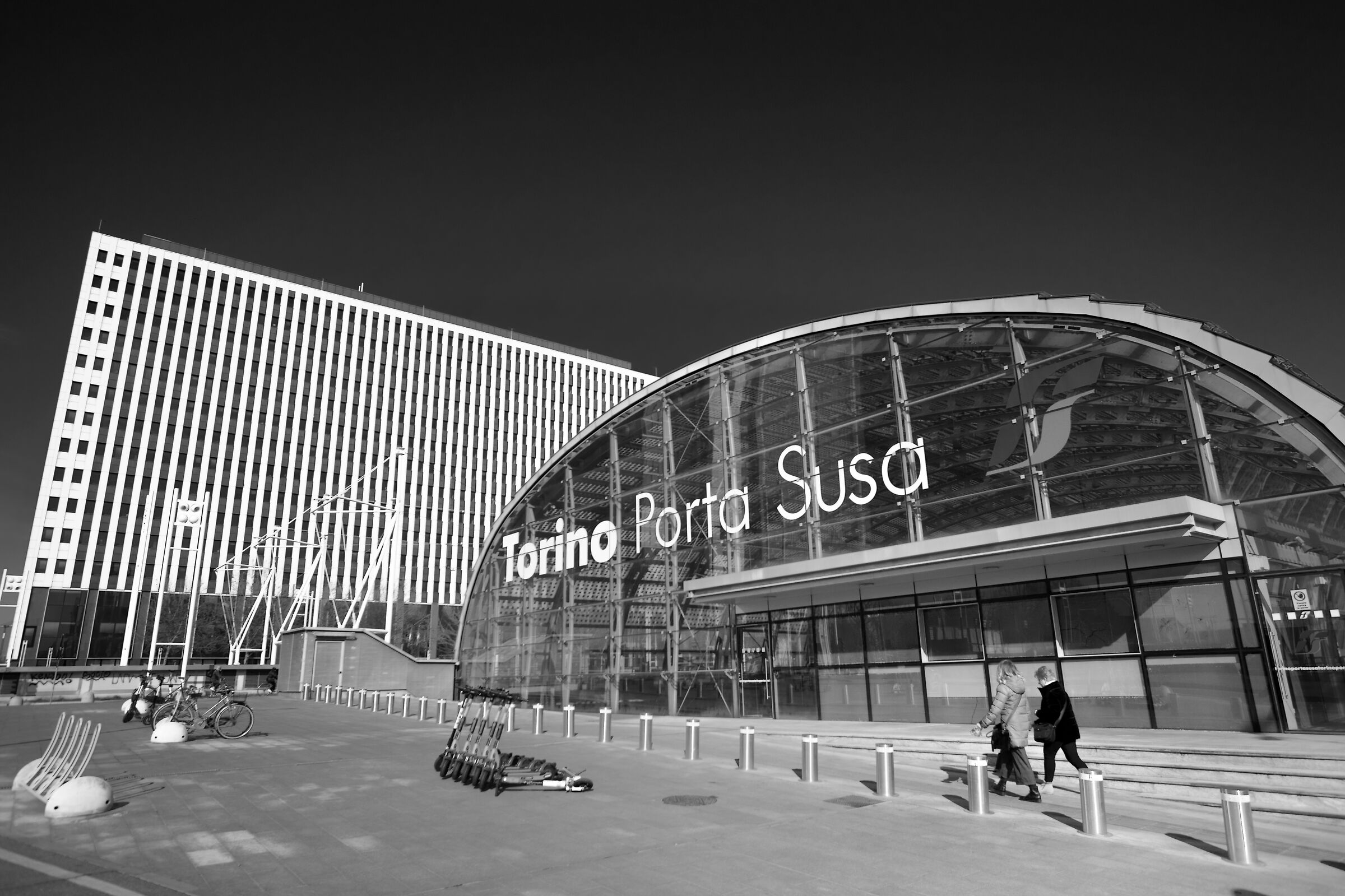 Porta susa tra luci e ombre