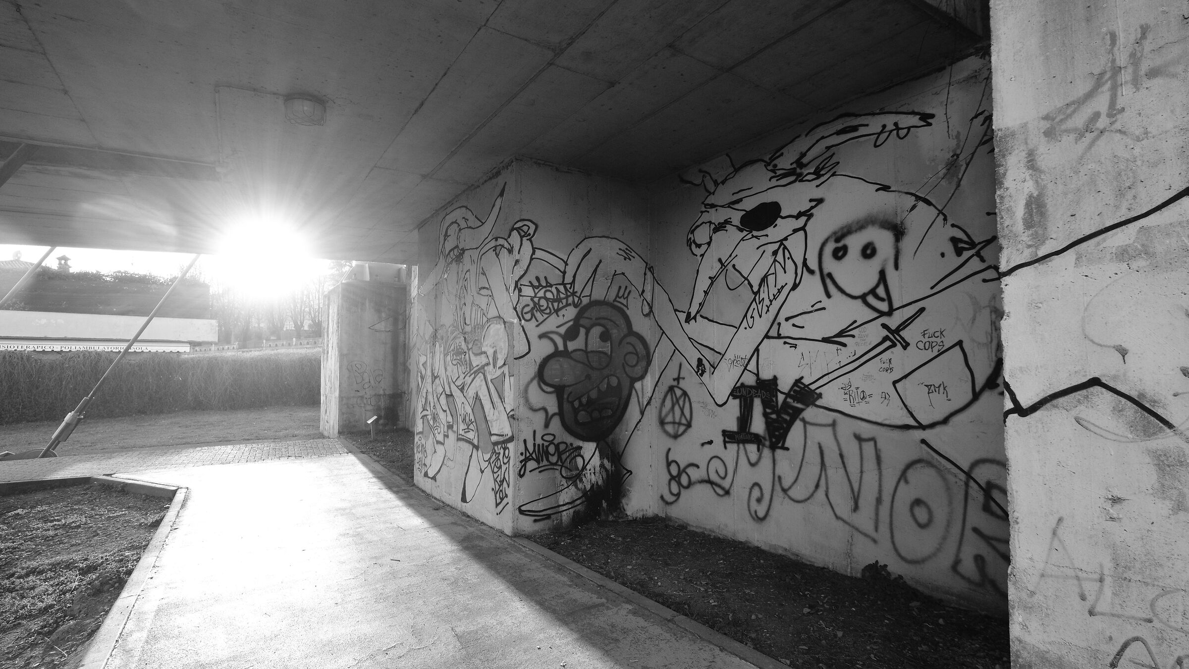 pedestrian underpass