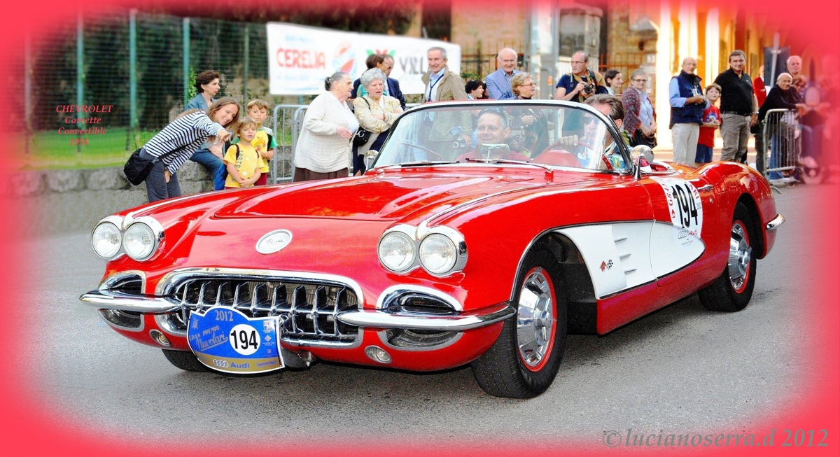 Chevrolet Corvette C 1 Convertible Versione 1958