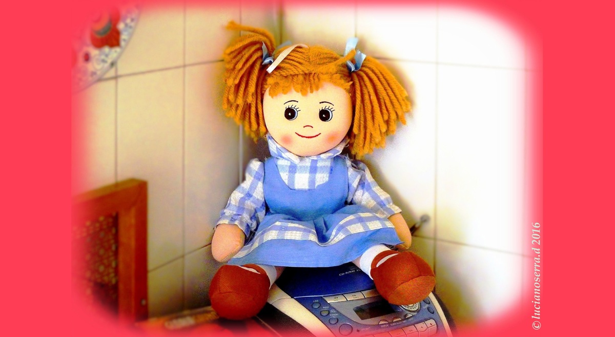 Paola's rag doll