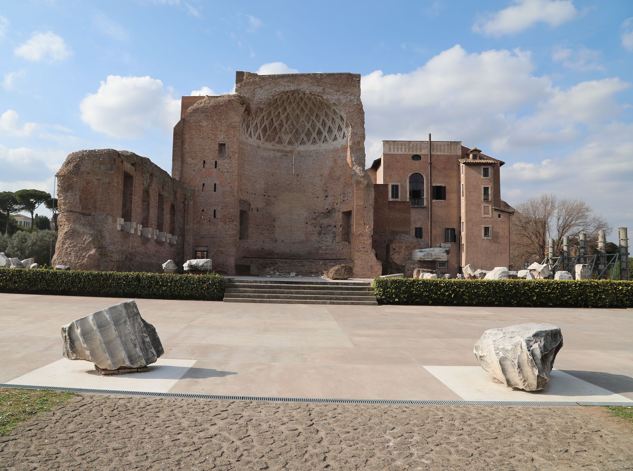 Roma Basil. di S.Francesca Romana e il tempio di Venere