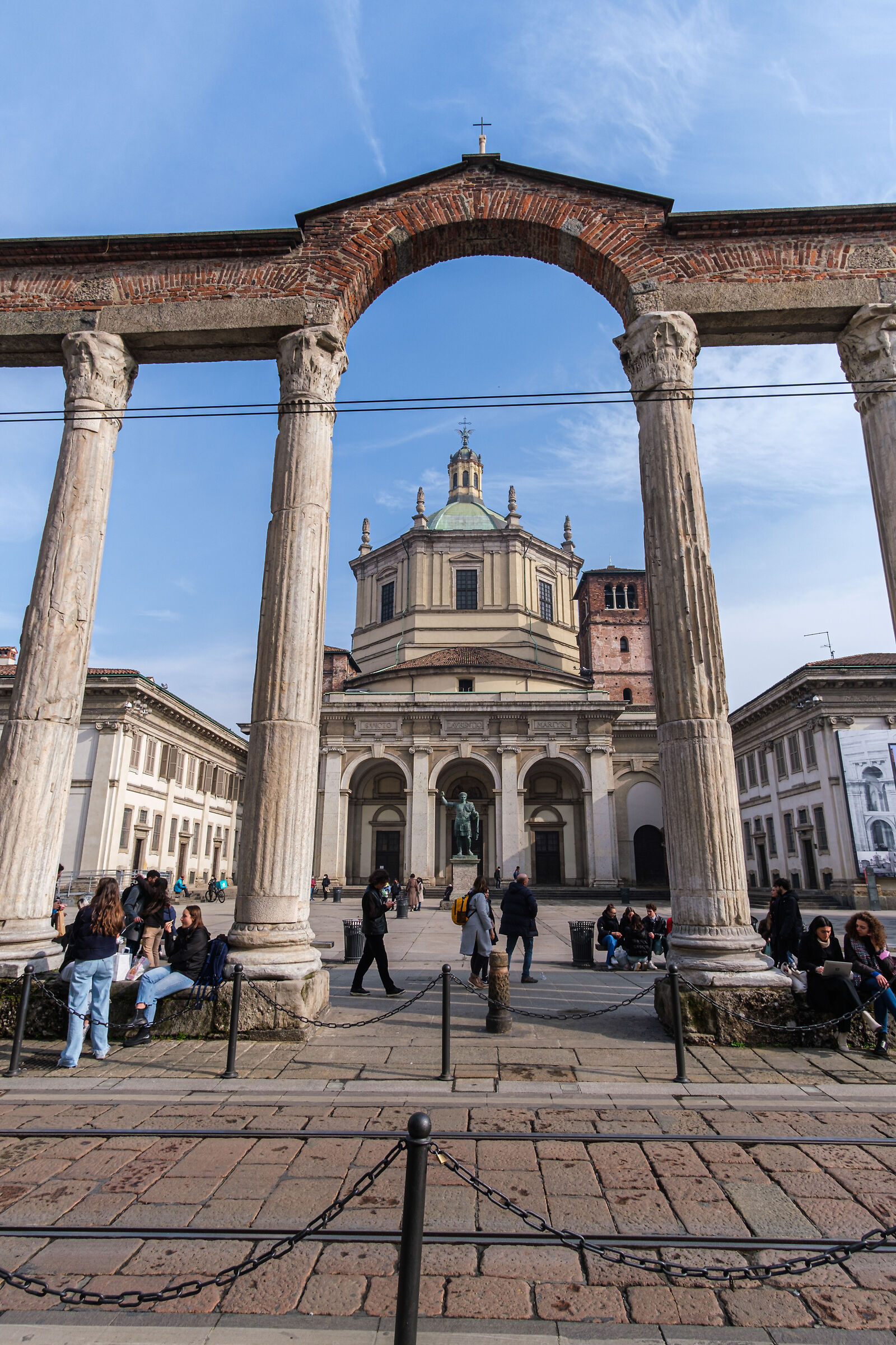 Columns of San loorenzo