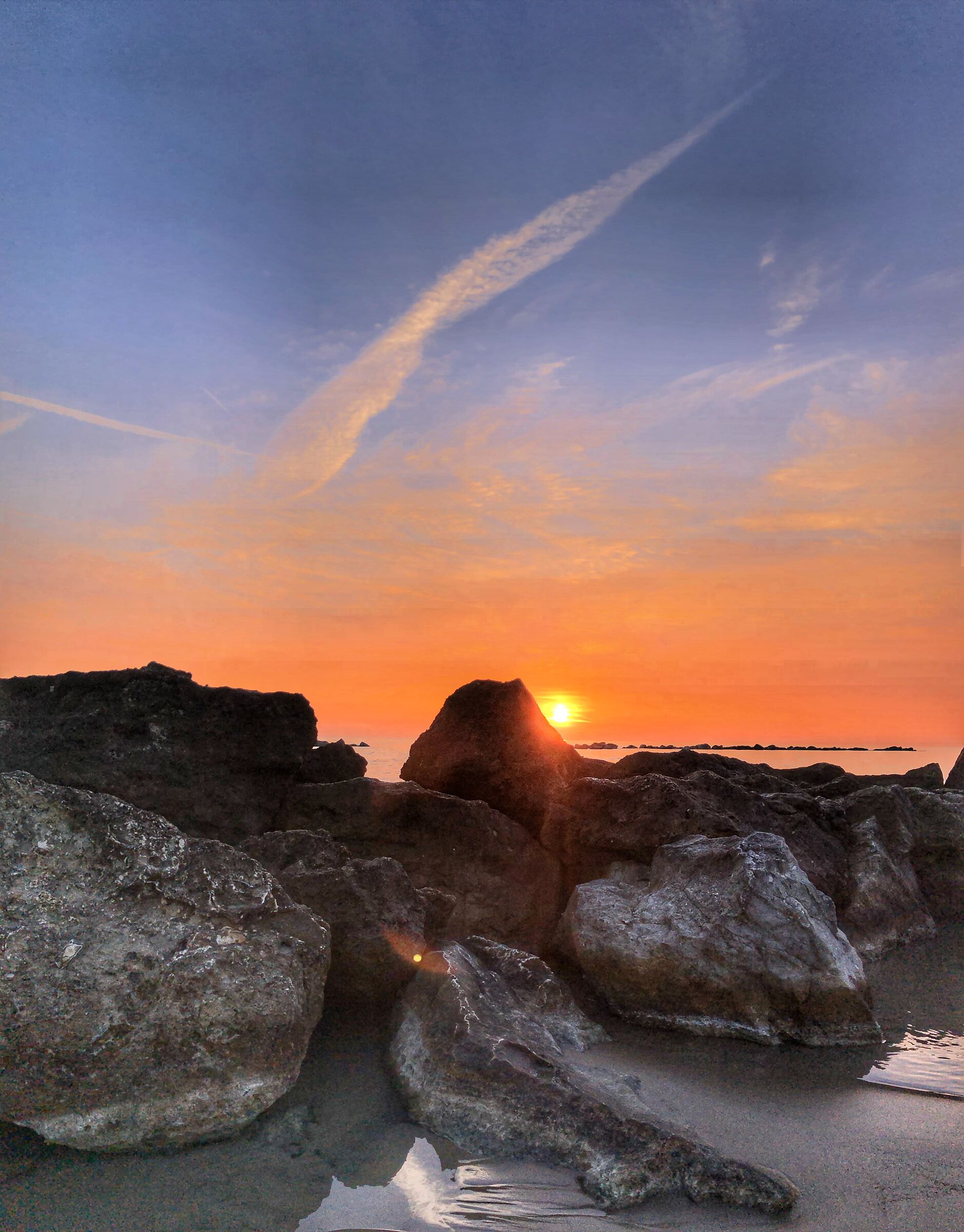 Early morning by the sea