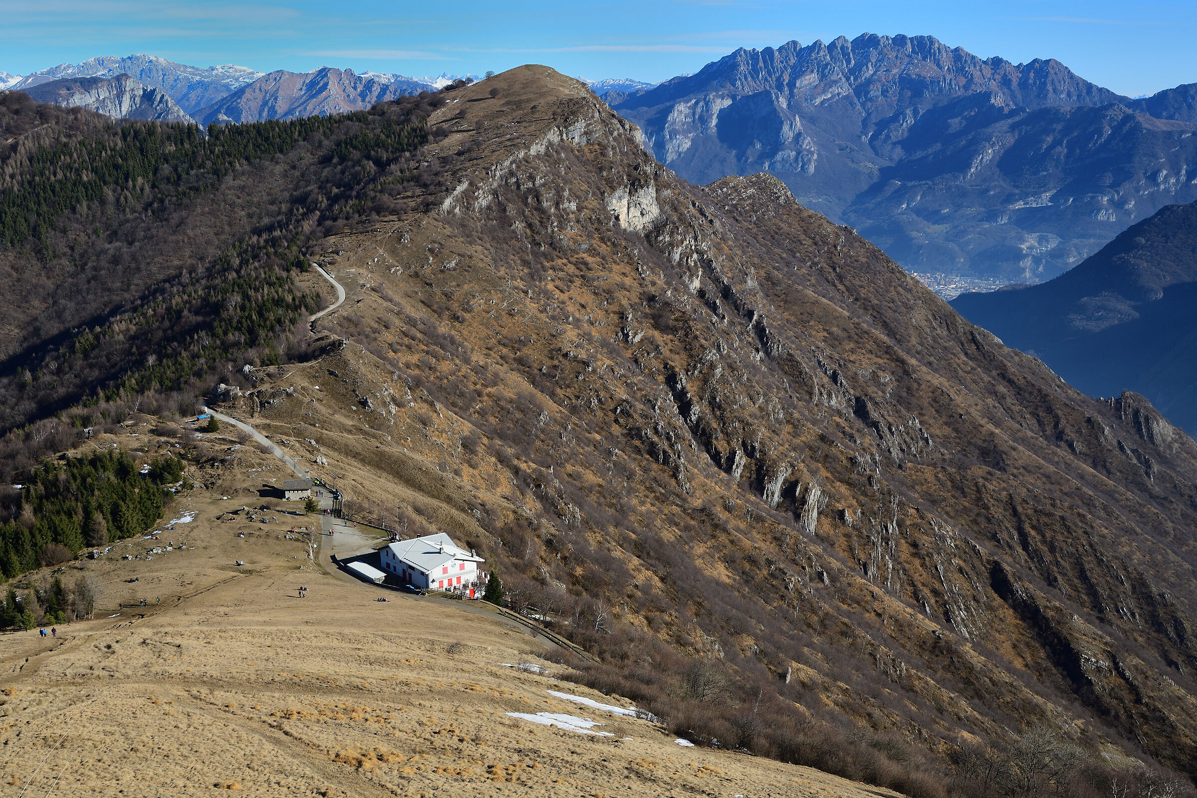 Monte Rai seen from Monte Cornizzolo (Lecco)