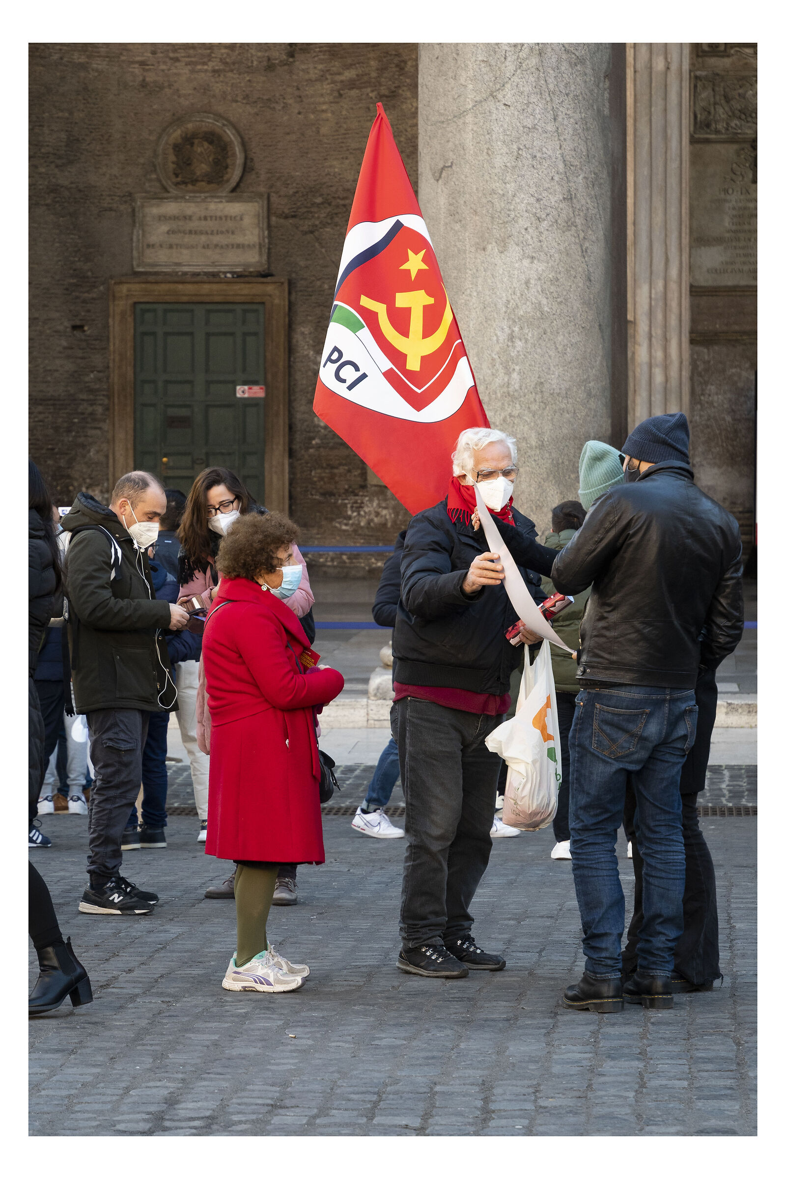 Militants of today of the past.