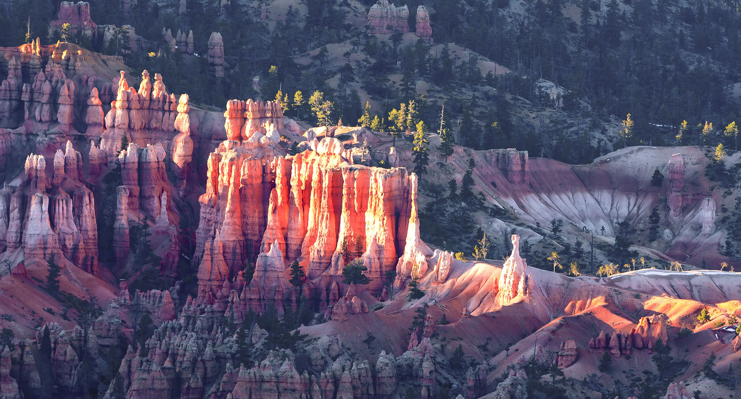 Pierced by a ray of light