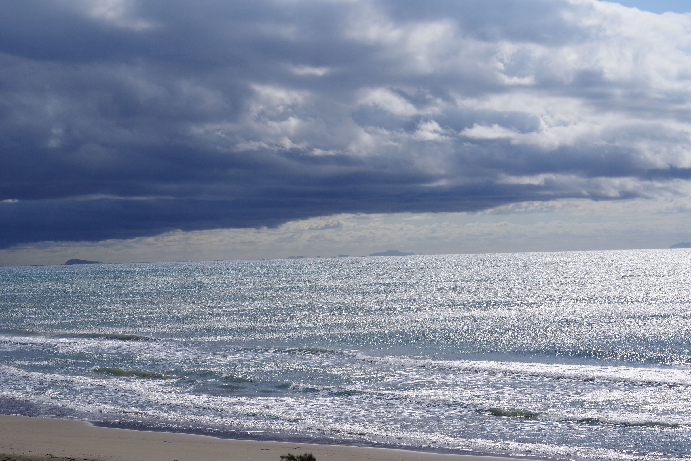 Sabaudia beach in the Circeo park