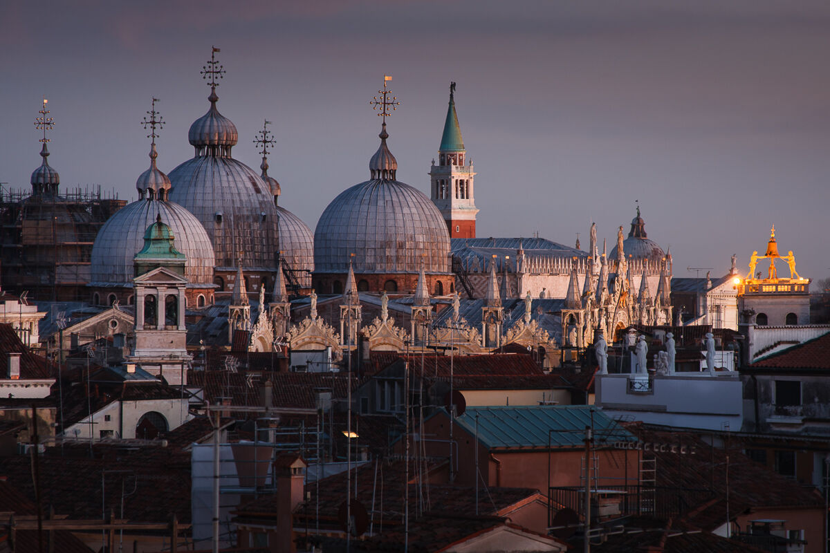 Domes and roofs in San Marco ...