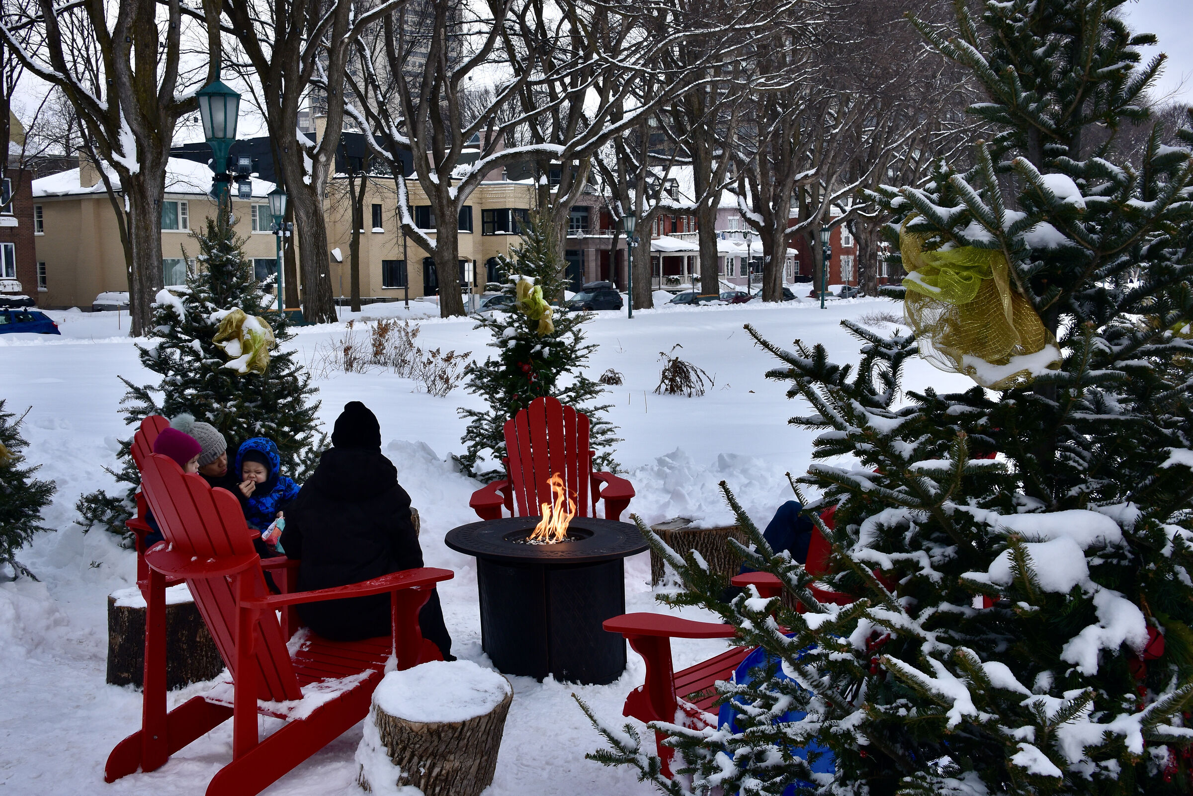 Posto per riscaldarsi dal freddo - Quebec City