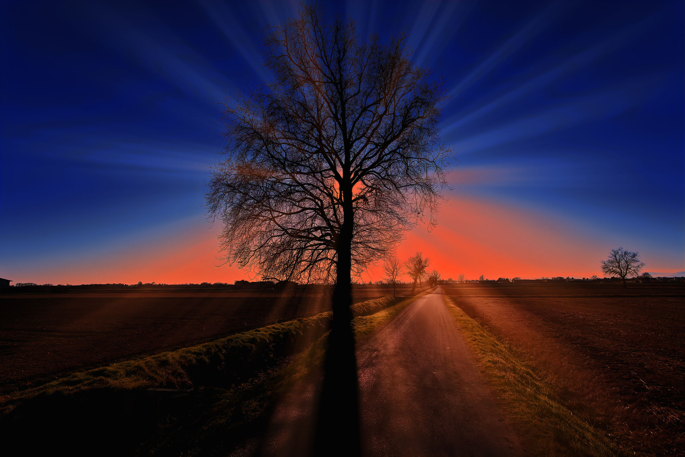 Ma dove va a dormire il cielo