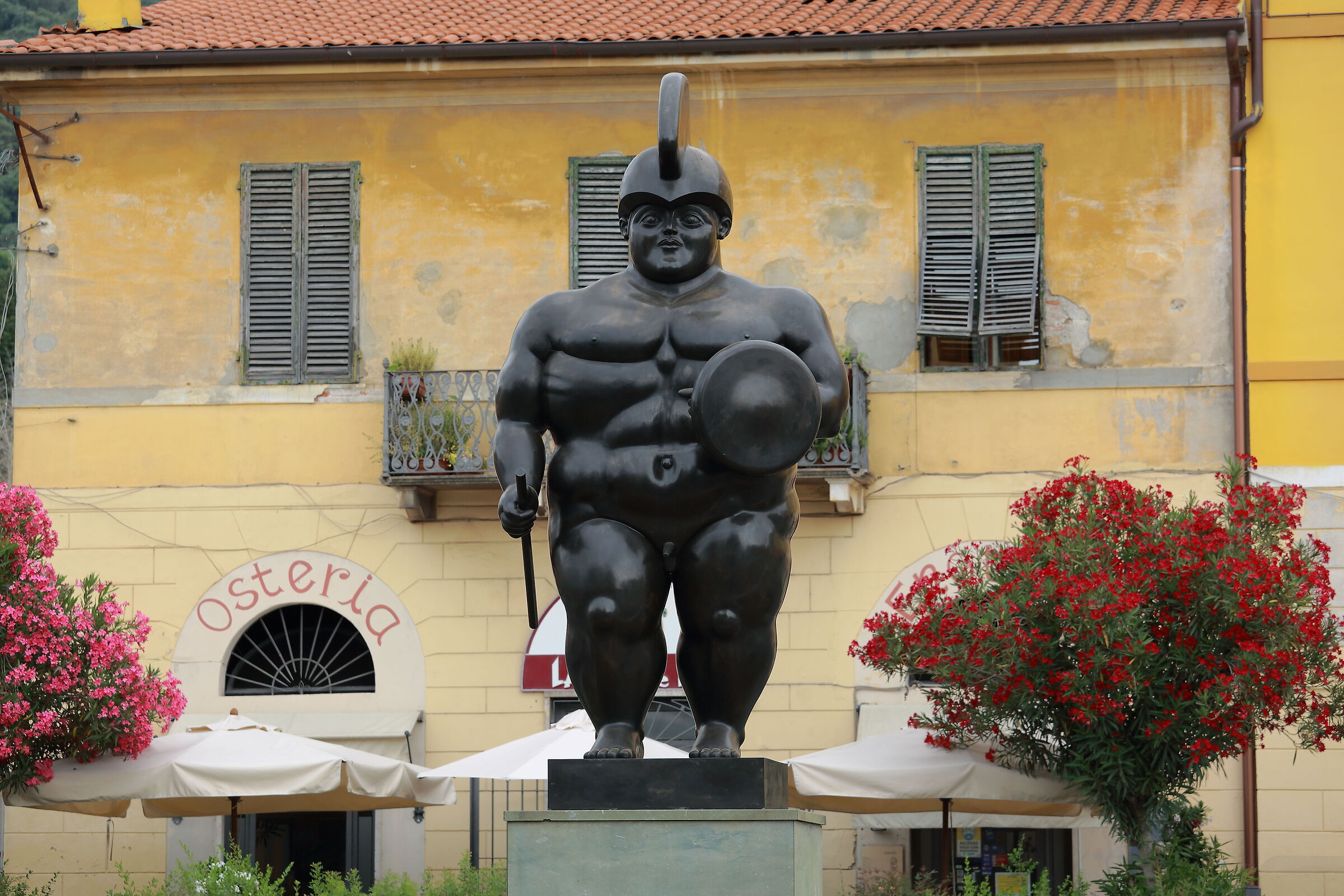 "The Warrior" by Fernando Botero