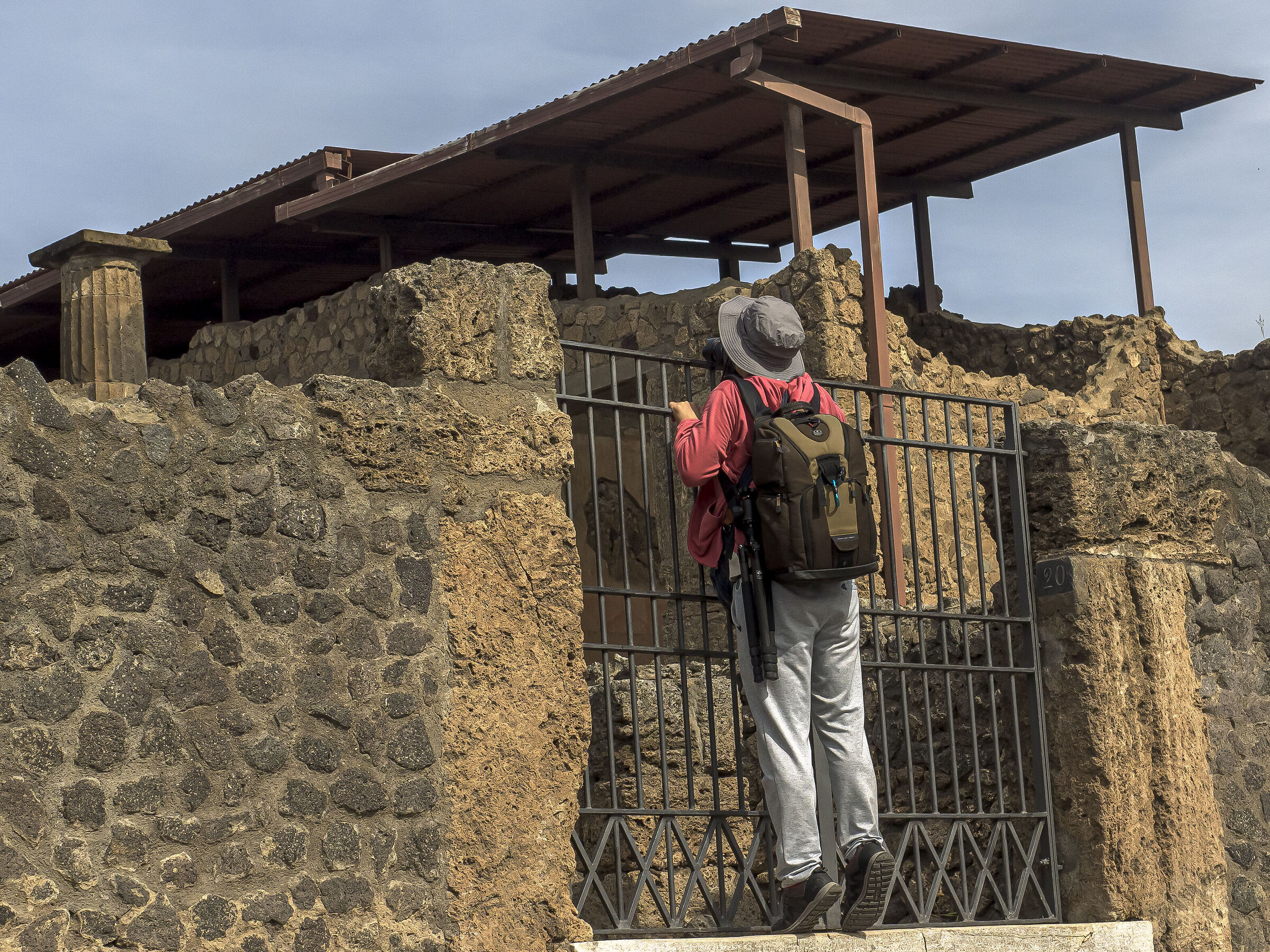 Pompei: all'istinto fotografico... non si comanda!