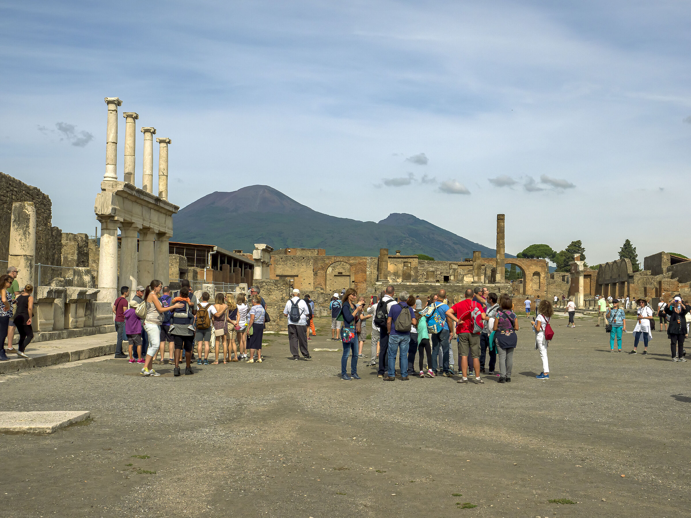Pompei: visitatori antecovid...