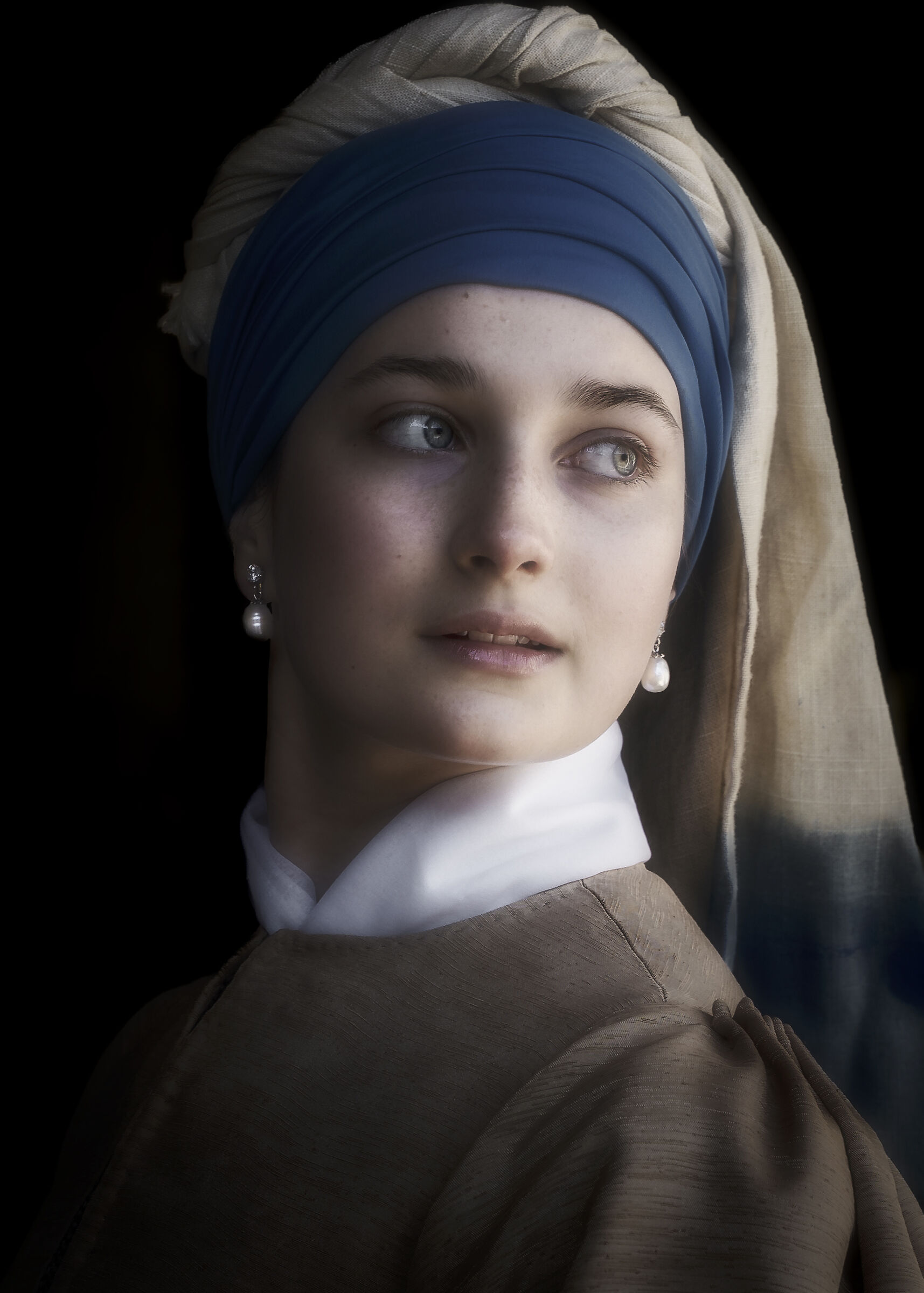 The girl with the pearl earring