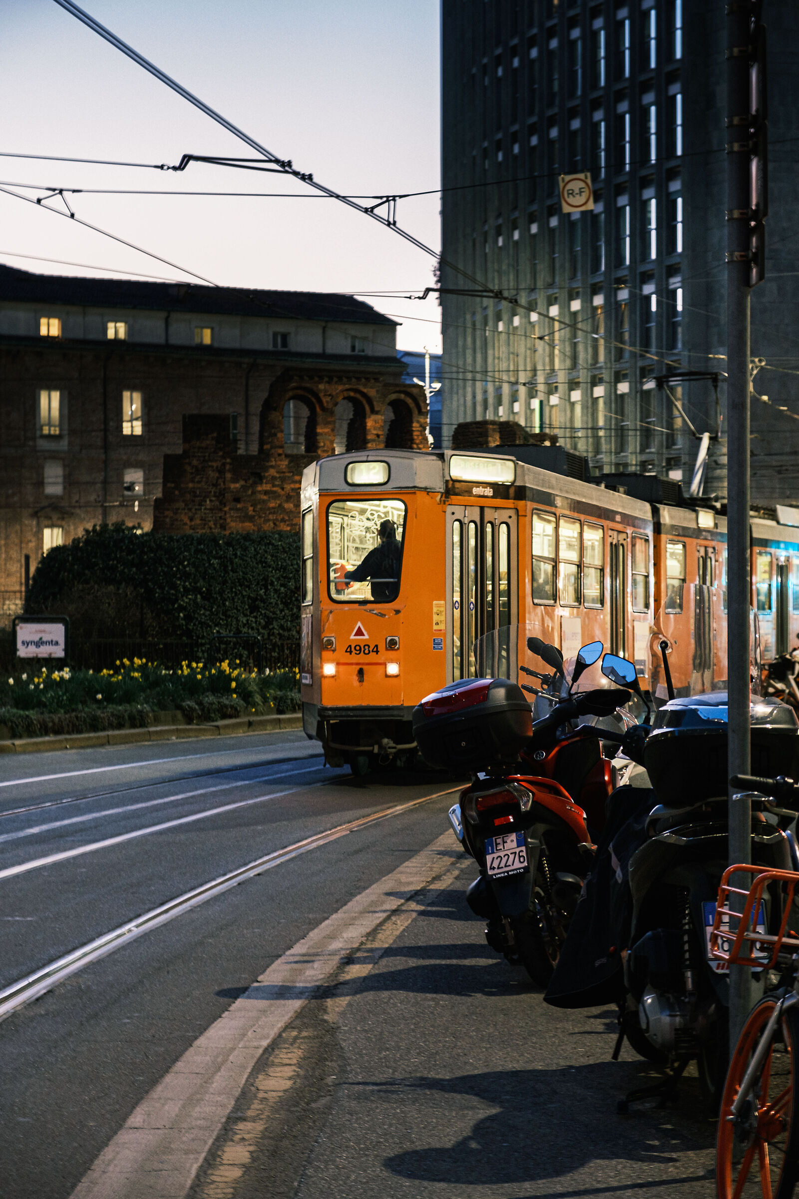 Tram Milan