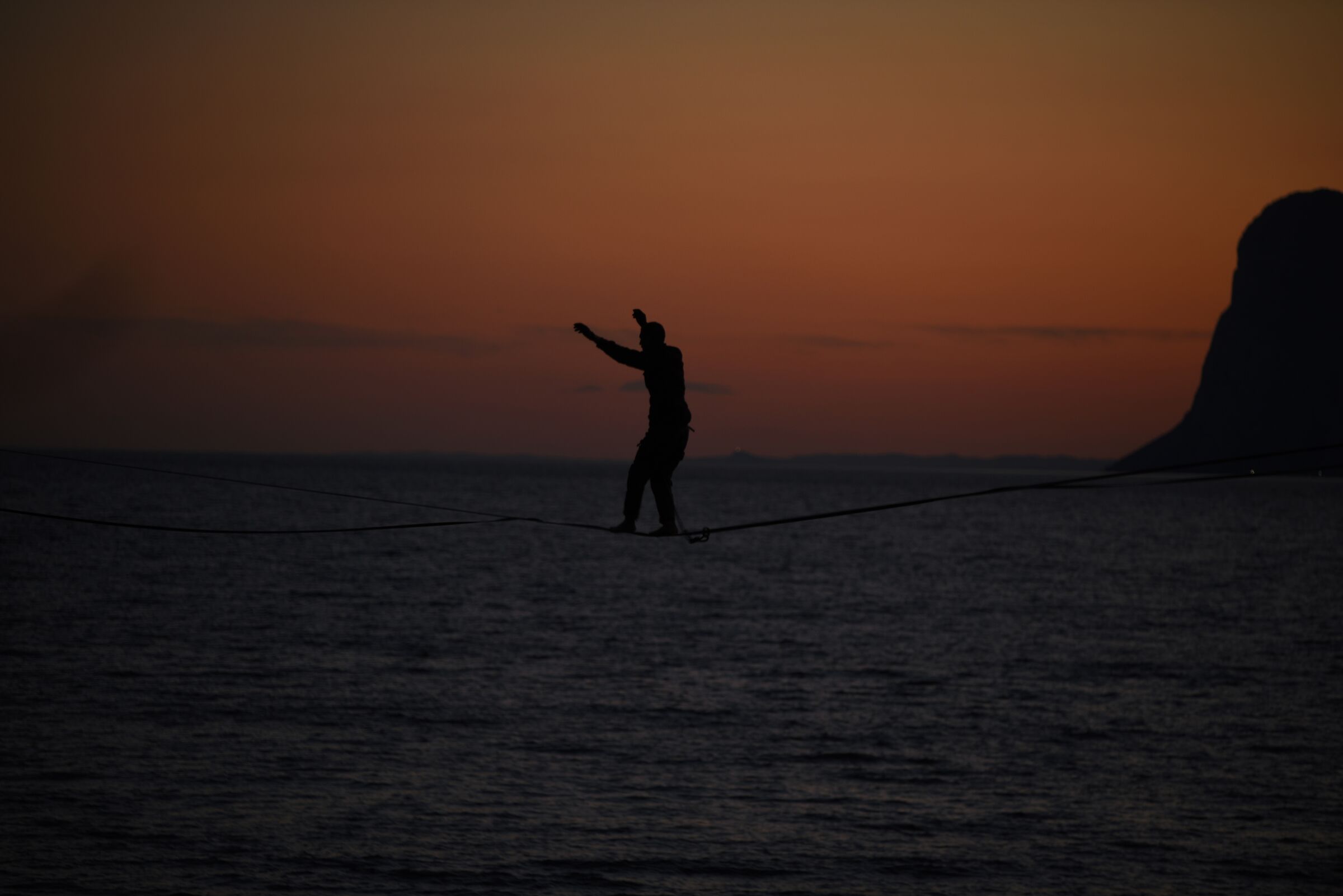 Golden Hour Slackline