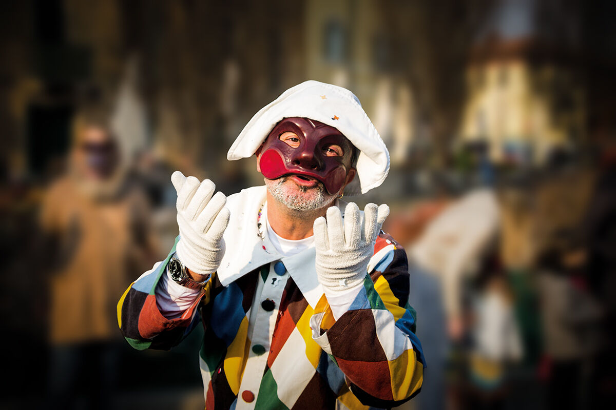the lively acrobat