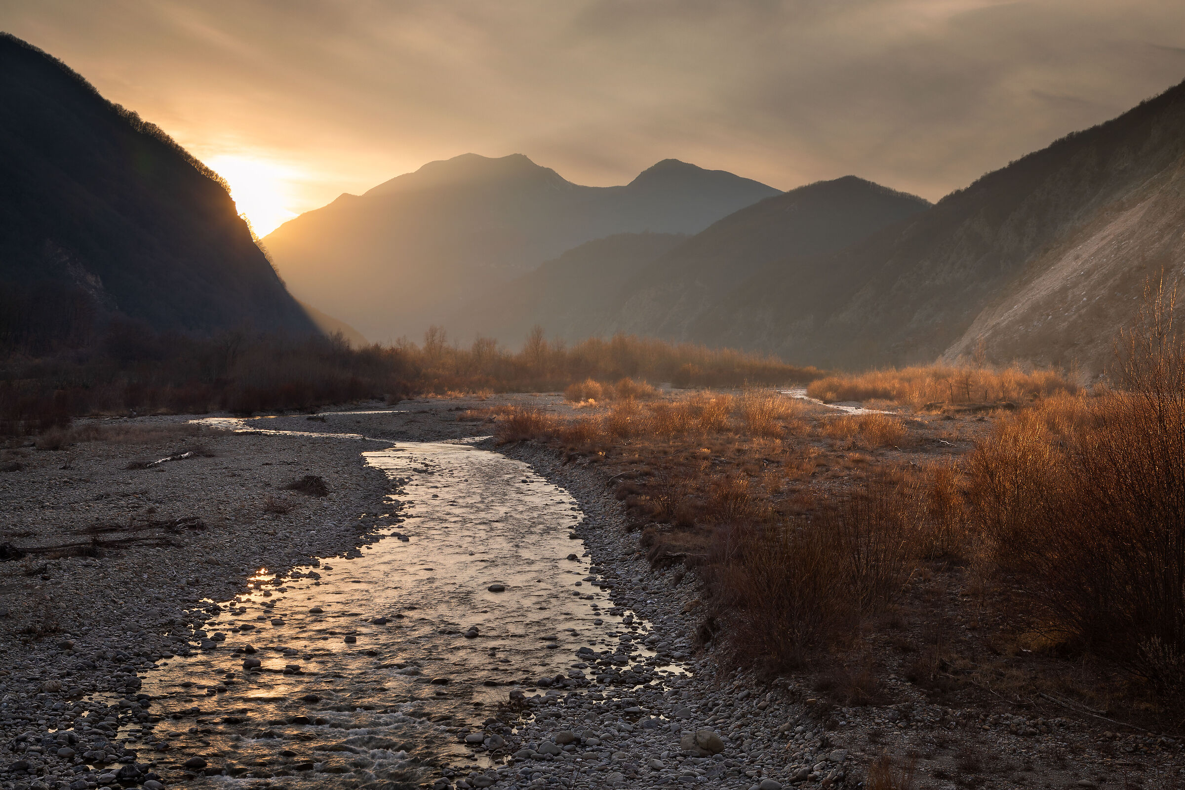 The river