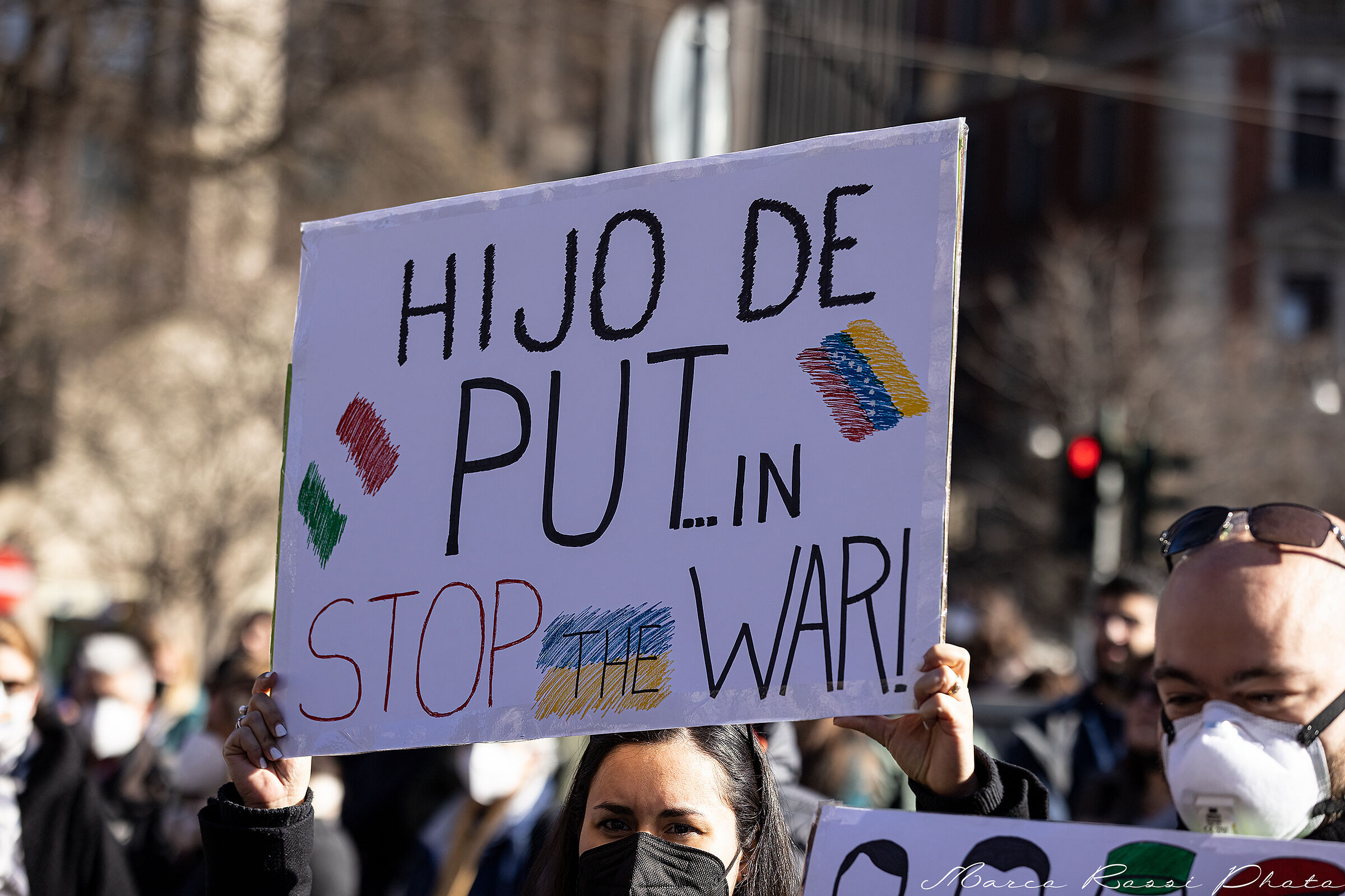 Manifestazione pro Ucraina Milano