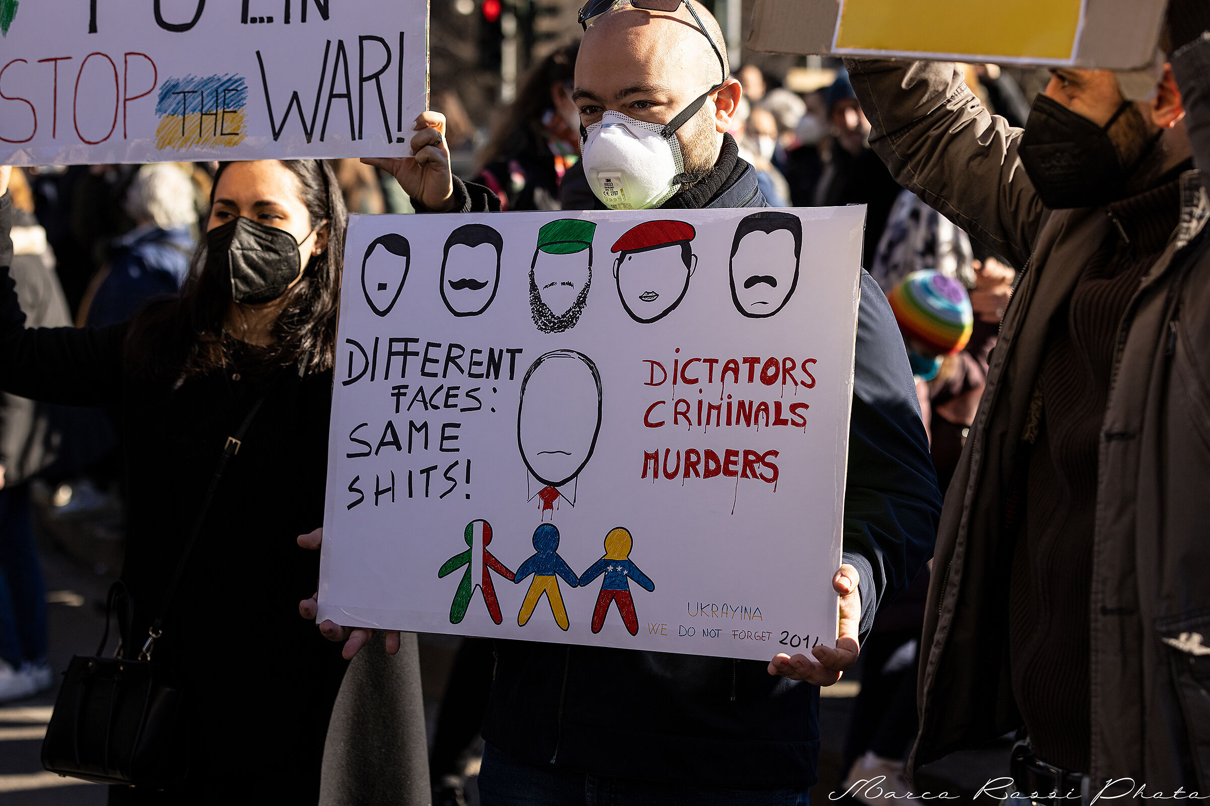 Manifestazione pro Ucraina Milano