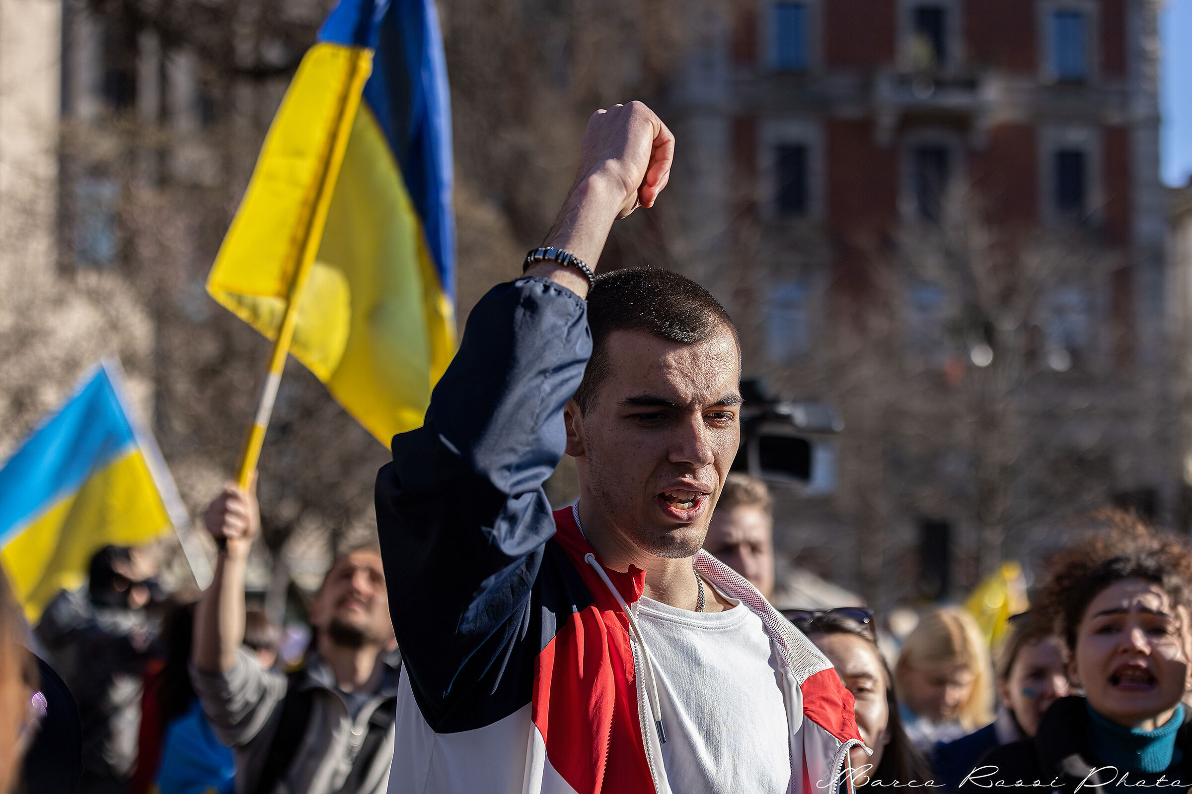 Manifestazione pro Ucraina Milano