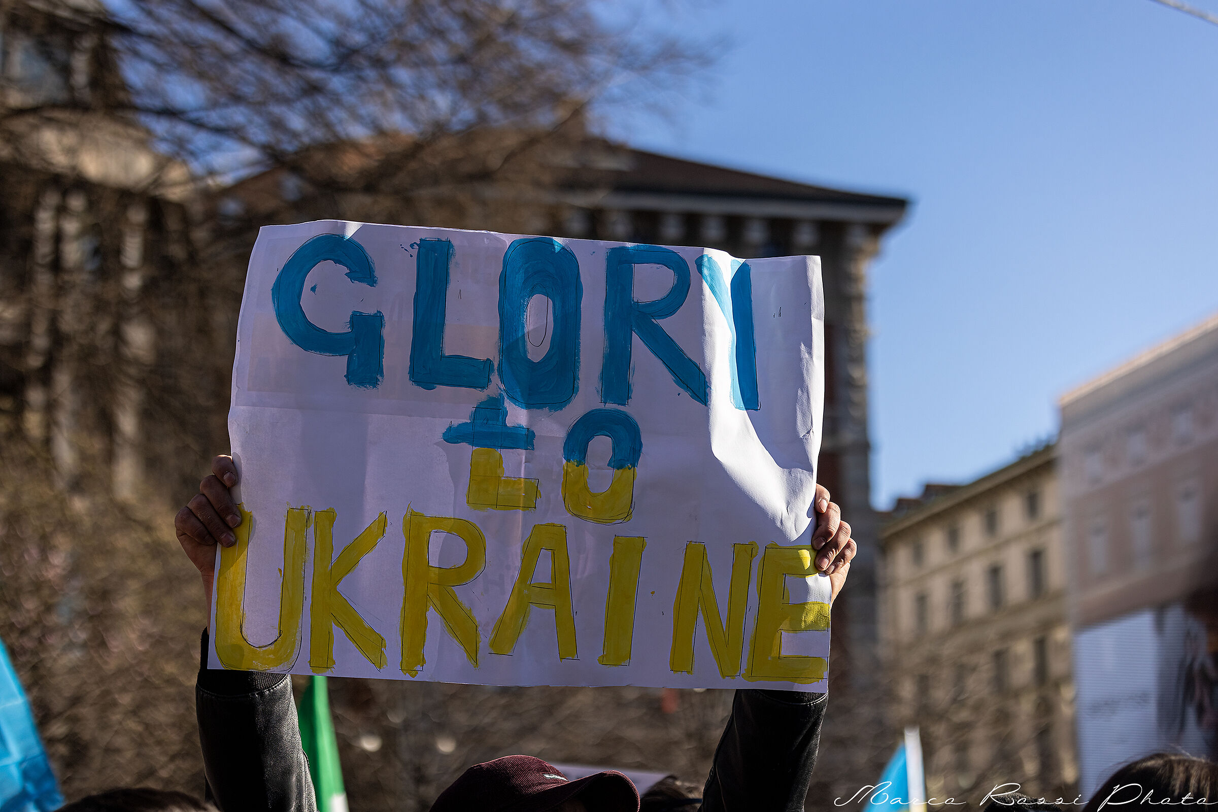 Manifestazione pro Ucraina Milano