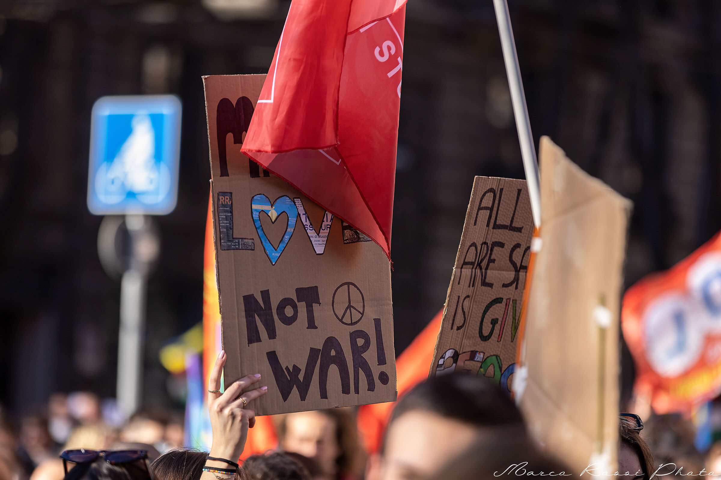Manifestazione pro Ucraina Milano