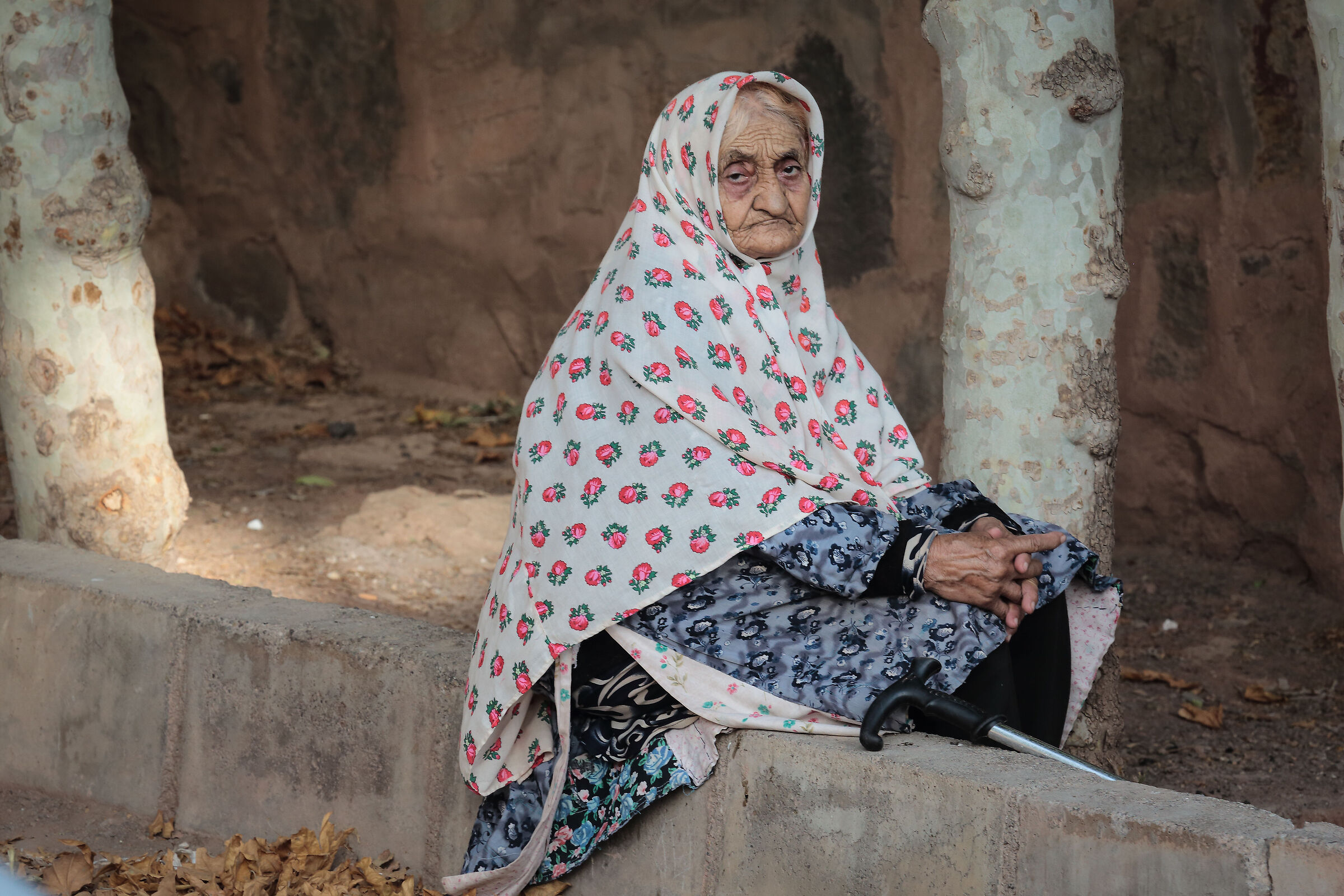 Villaggio Abyaneh vicino a Natanz (Esfahan)