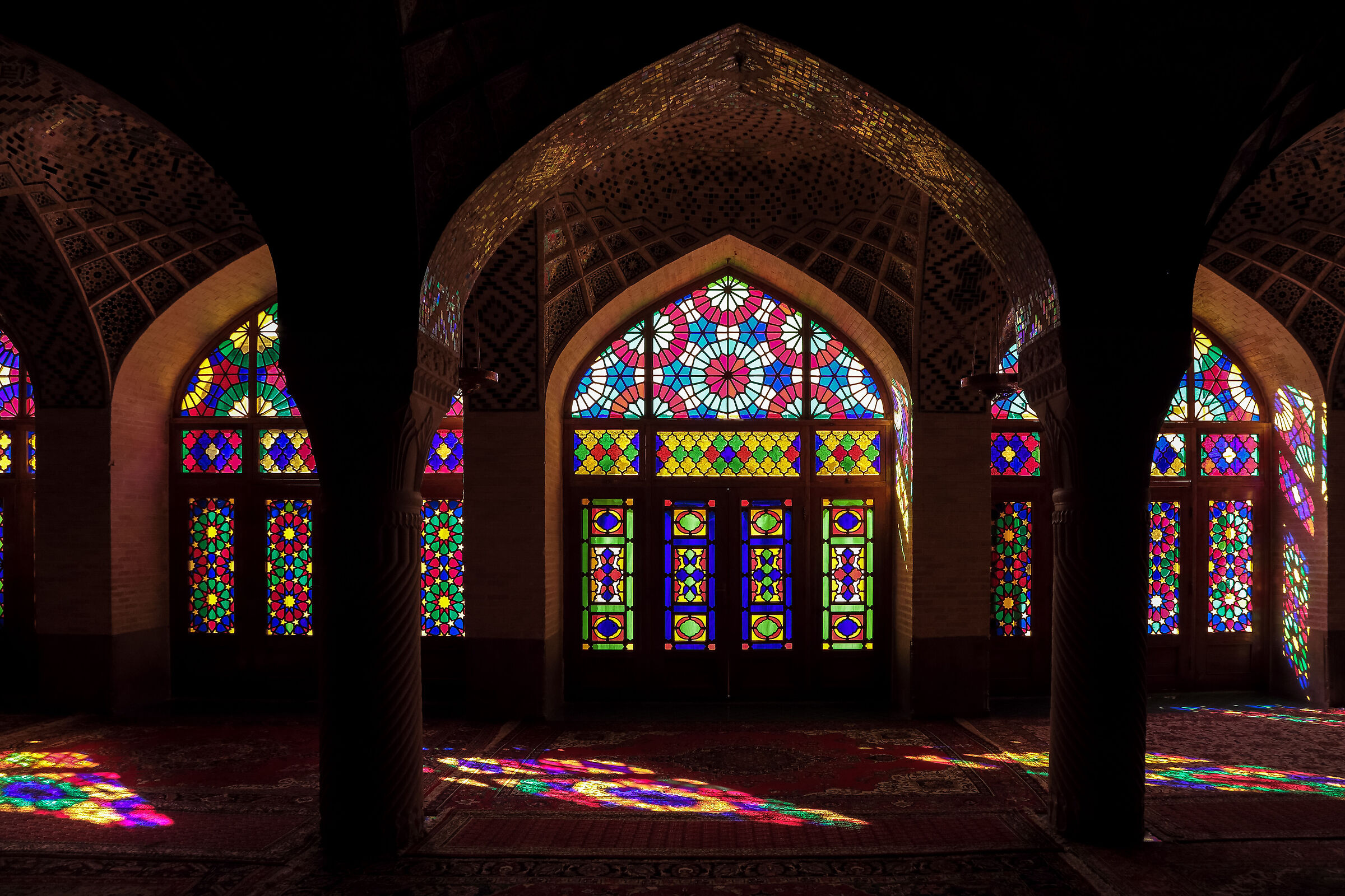 Shiraz_Masjed-e-Nasir-al-Molk_Moschea delle rose