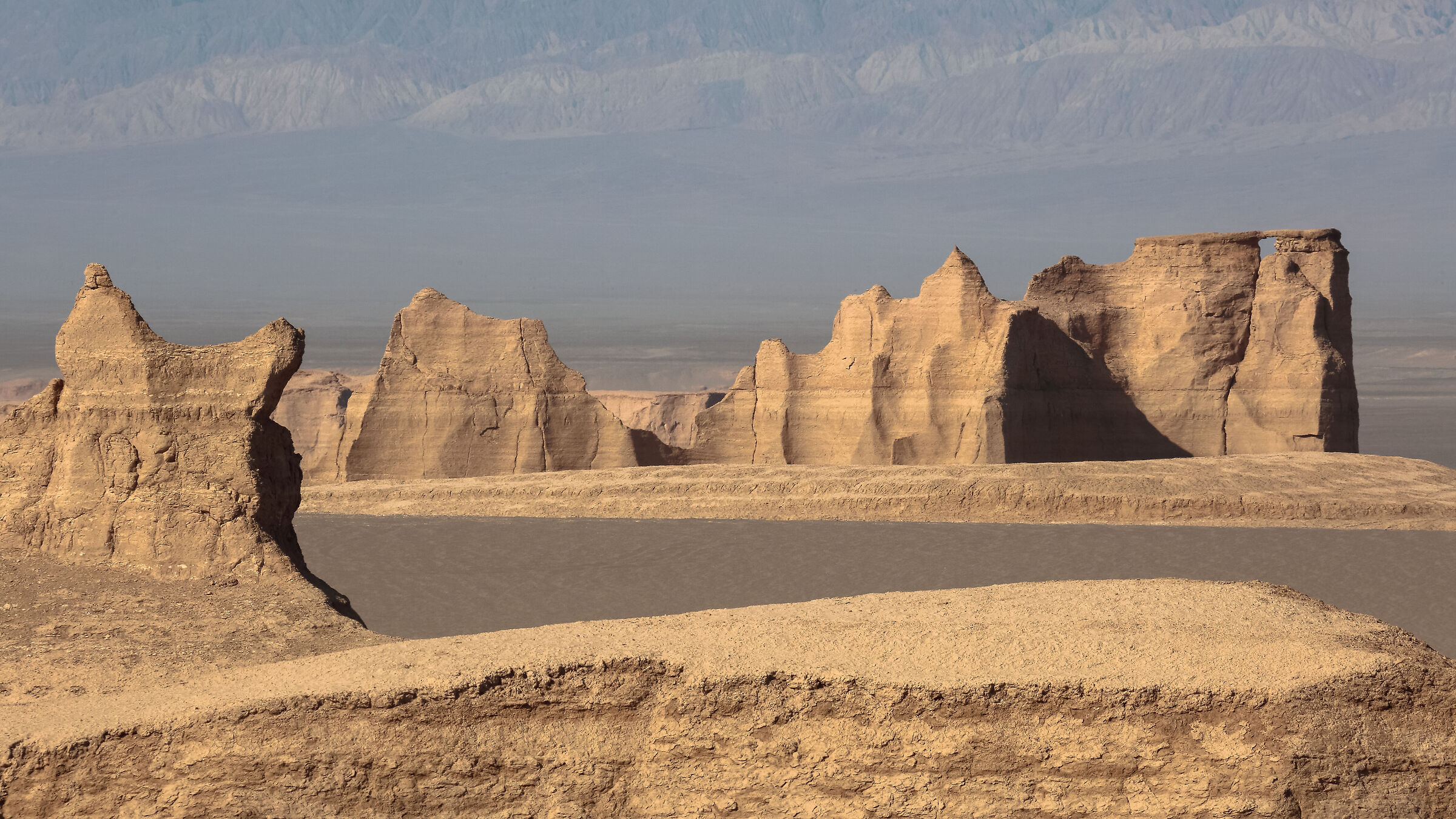 Kaluts Shadad desert vicino a Kerman