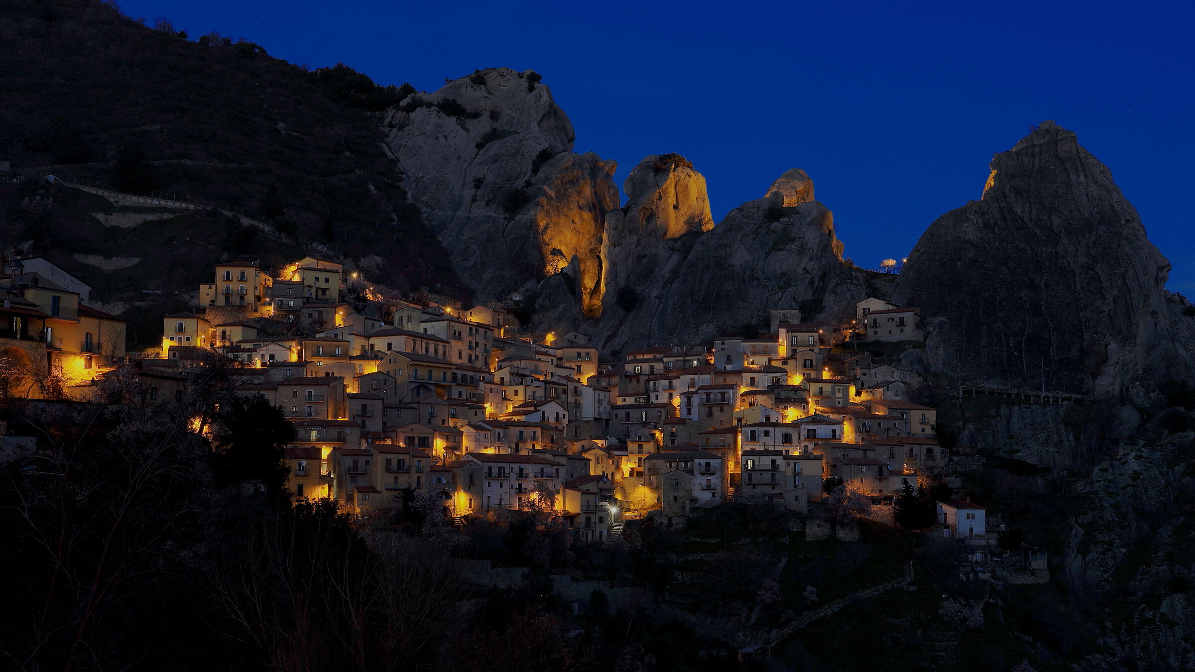 Le luci di Castelmezzano