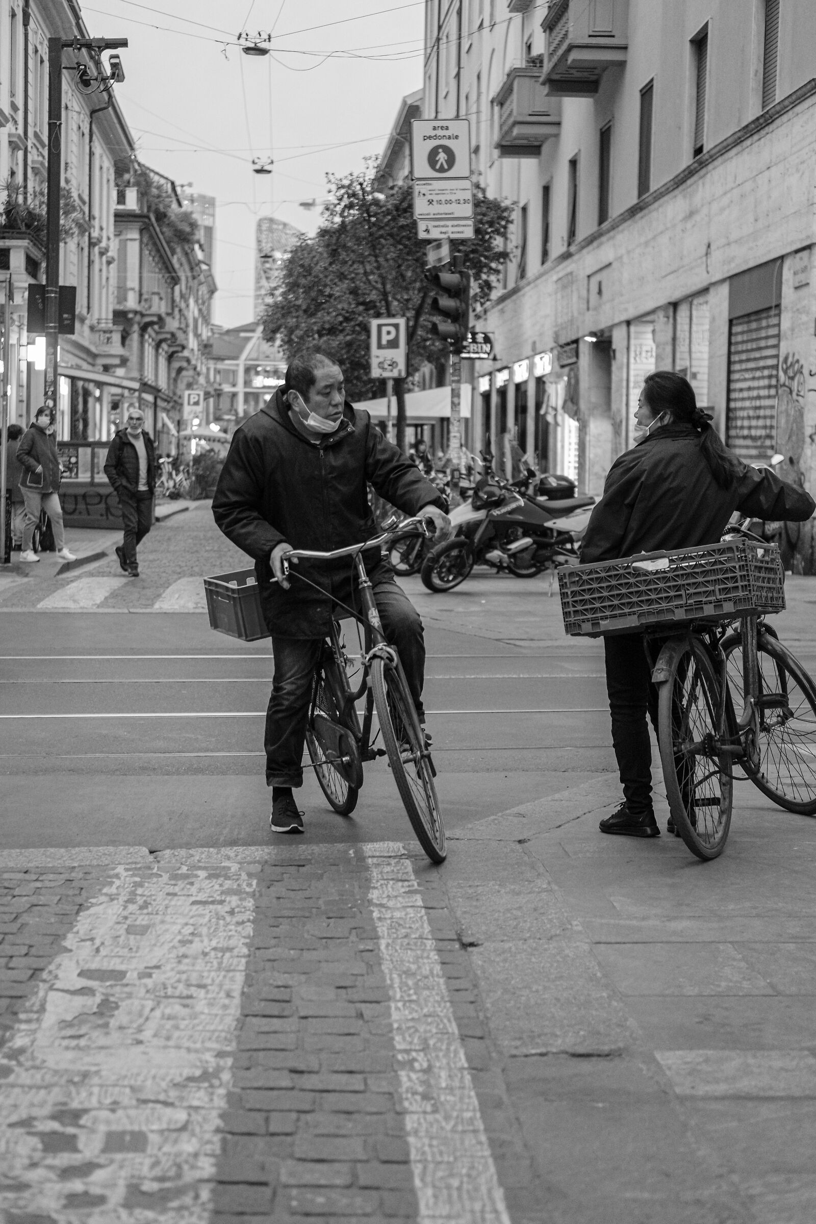 Street Milan Chinatown